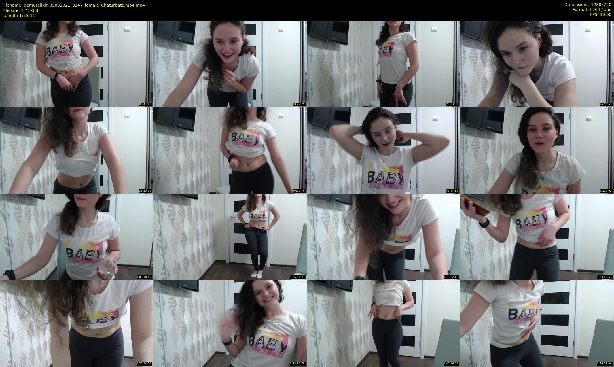 demurelixir — 114 minute Chaturbate female cam show recording, 720p, Mar 5, 2021