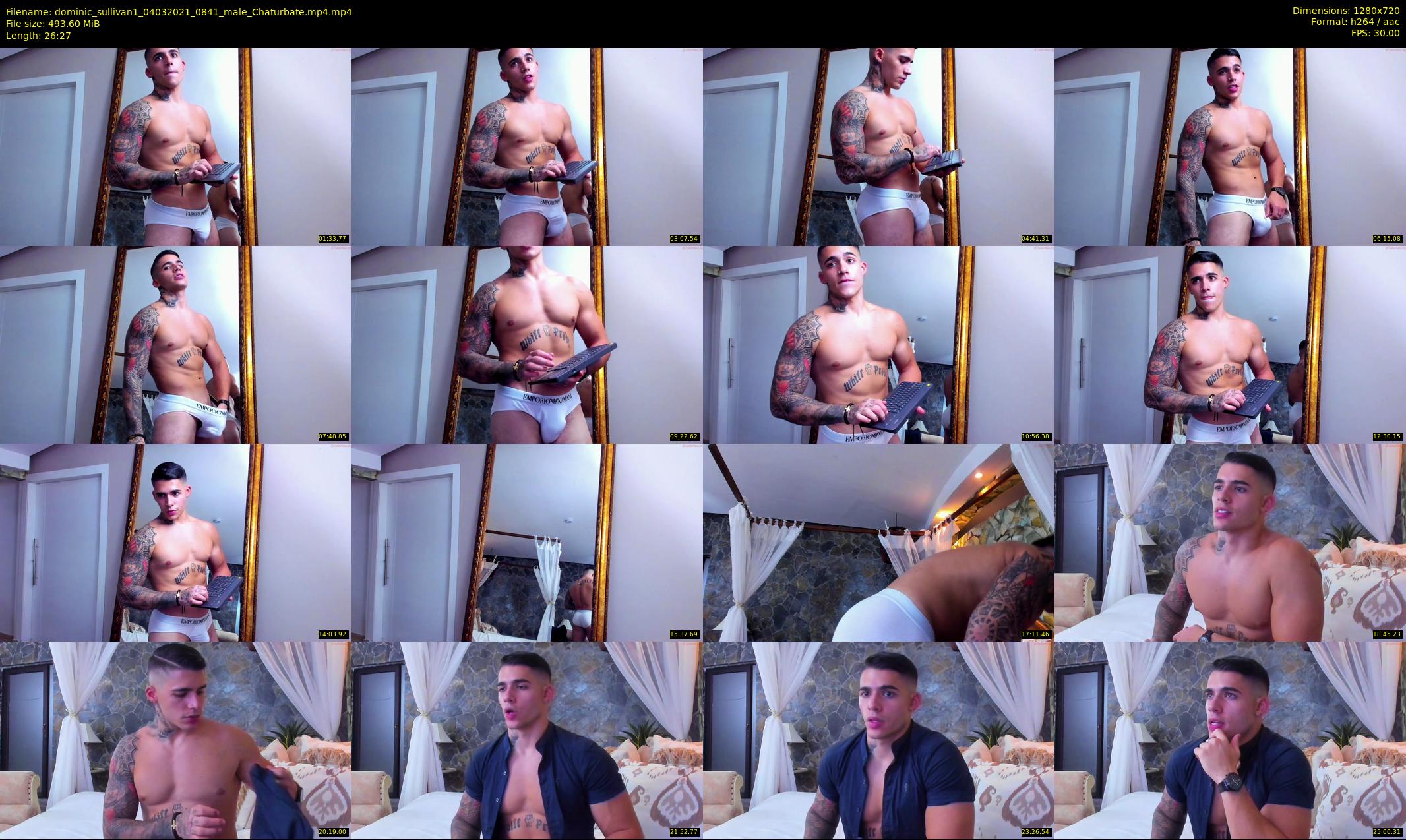 dominic_sullivan1 — 27 minute Chaturbate male cam show recording, 720p, Mar 4, 2021