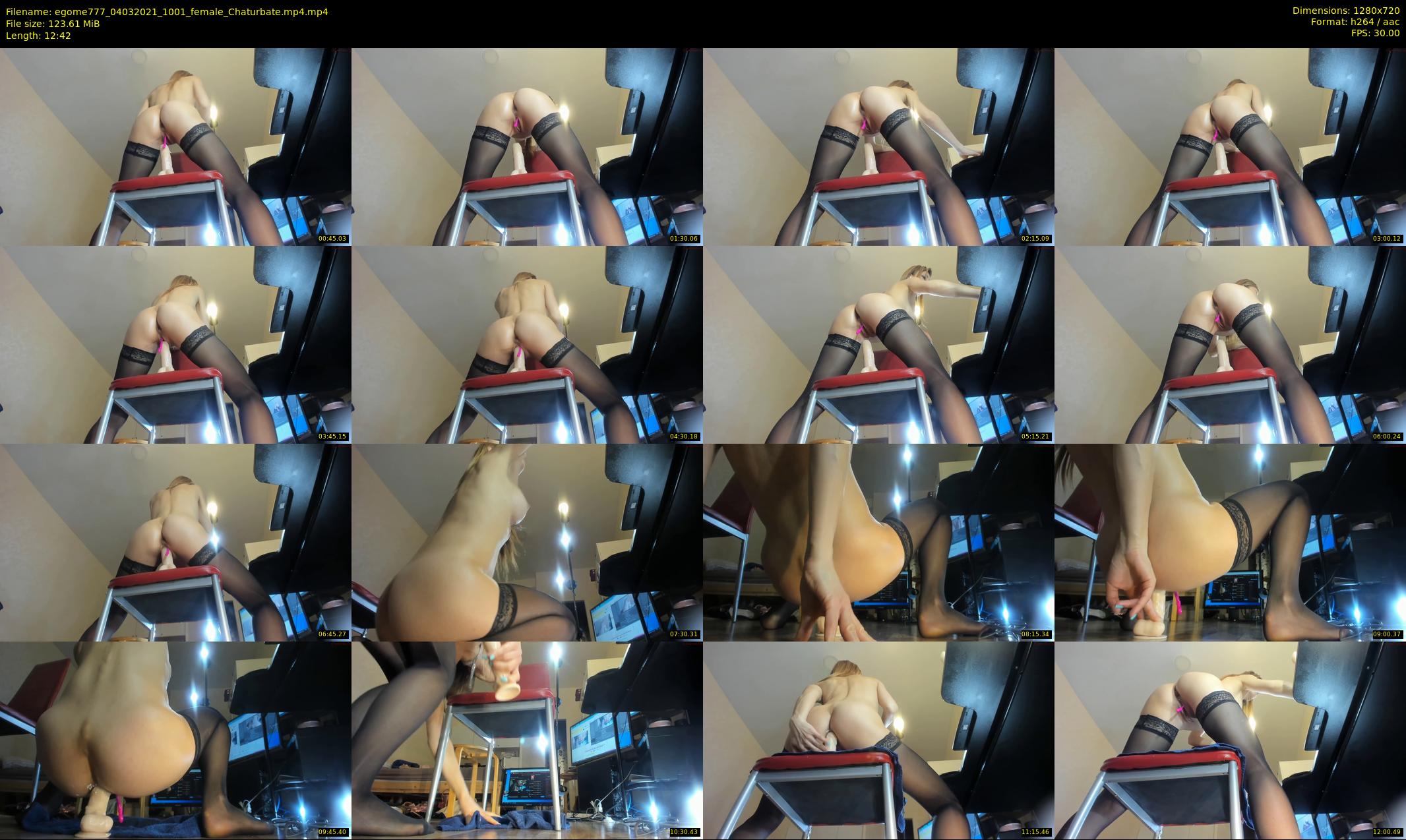 egome777 — 13 minute Chaturbate female cam show recording, 720p, Mar 4, 2021