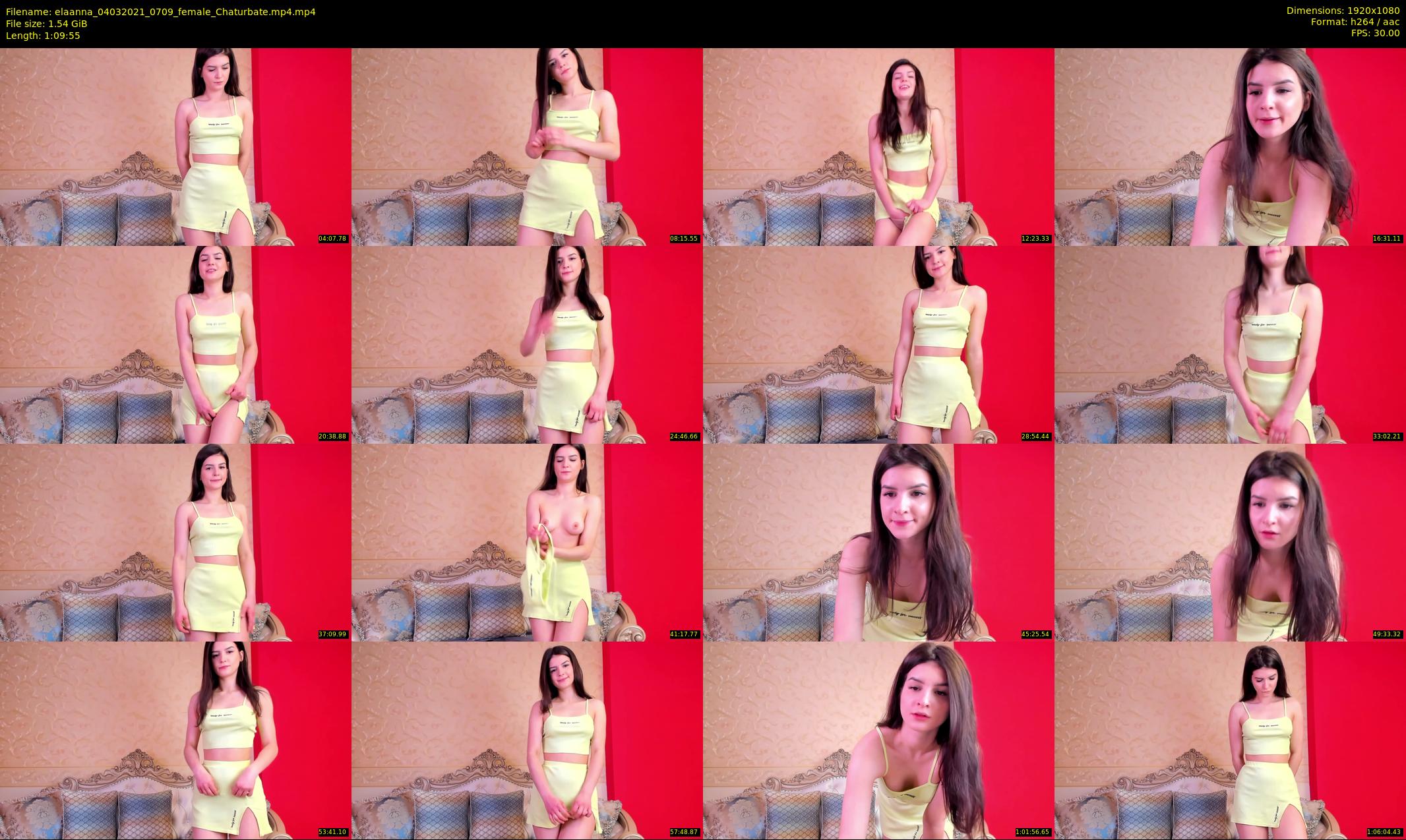 elaanna — 70 minute Chaturbate female cam show recording, 1080p, Mar 4, 2021