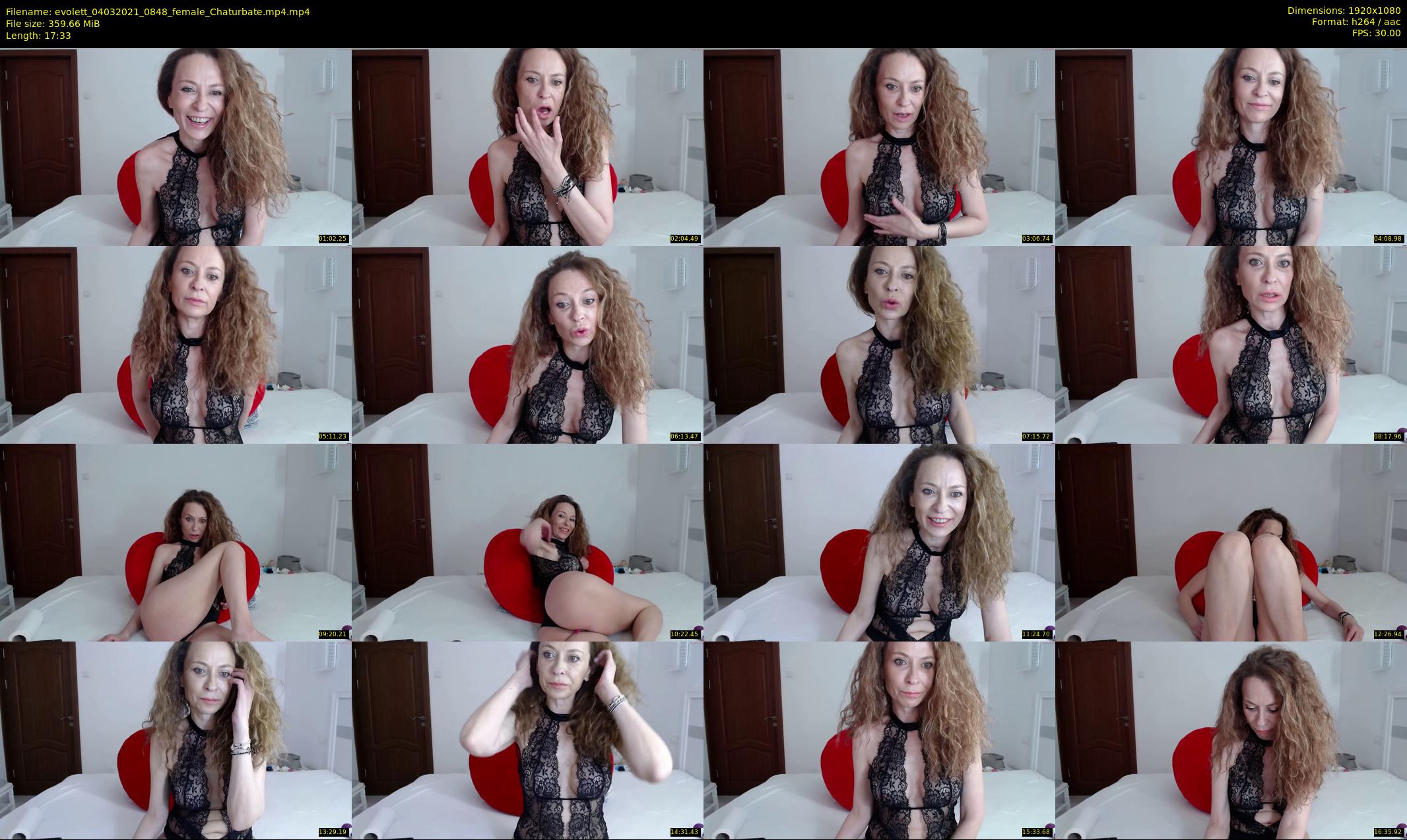 evolett — 18 minute Chaturbate female cam show recording, 1080p, Mar 4, 2021