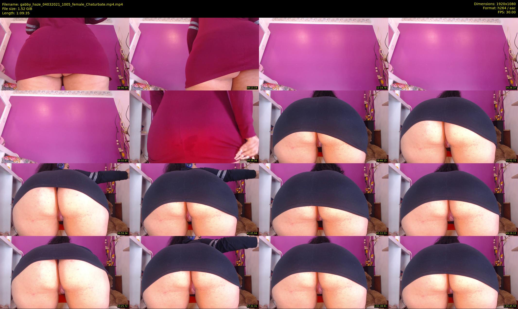 gabby_haze — 70 minute Chaturbate female cam show recording, 1080p, Mar 4, 2021