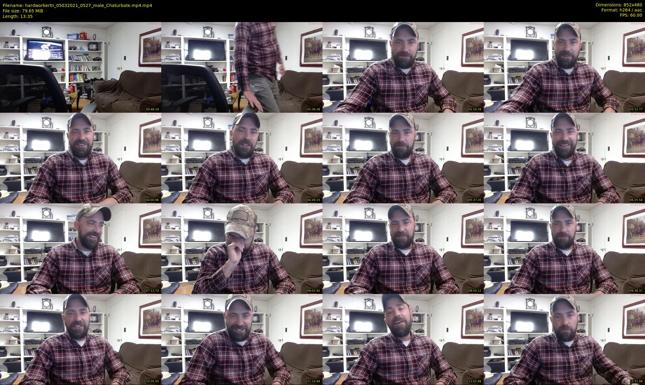 hardworkertn — 14 minute Chaturbate male cam show recording, 480p, Mar 5, 2021