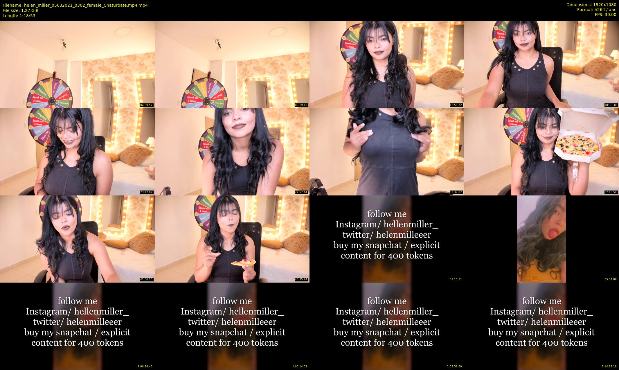 helen_miller — 79 minute Chaturbate female cam show recording, 1080p, Mar 5, 2021