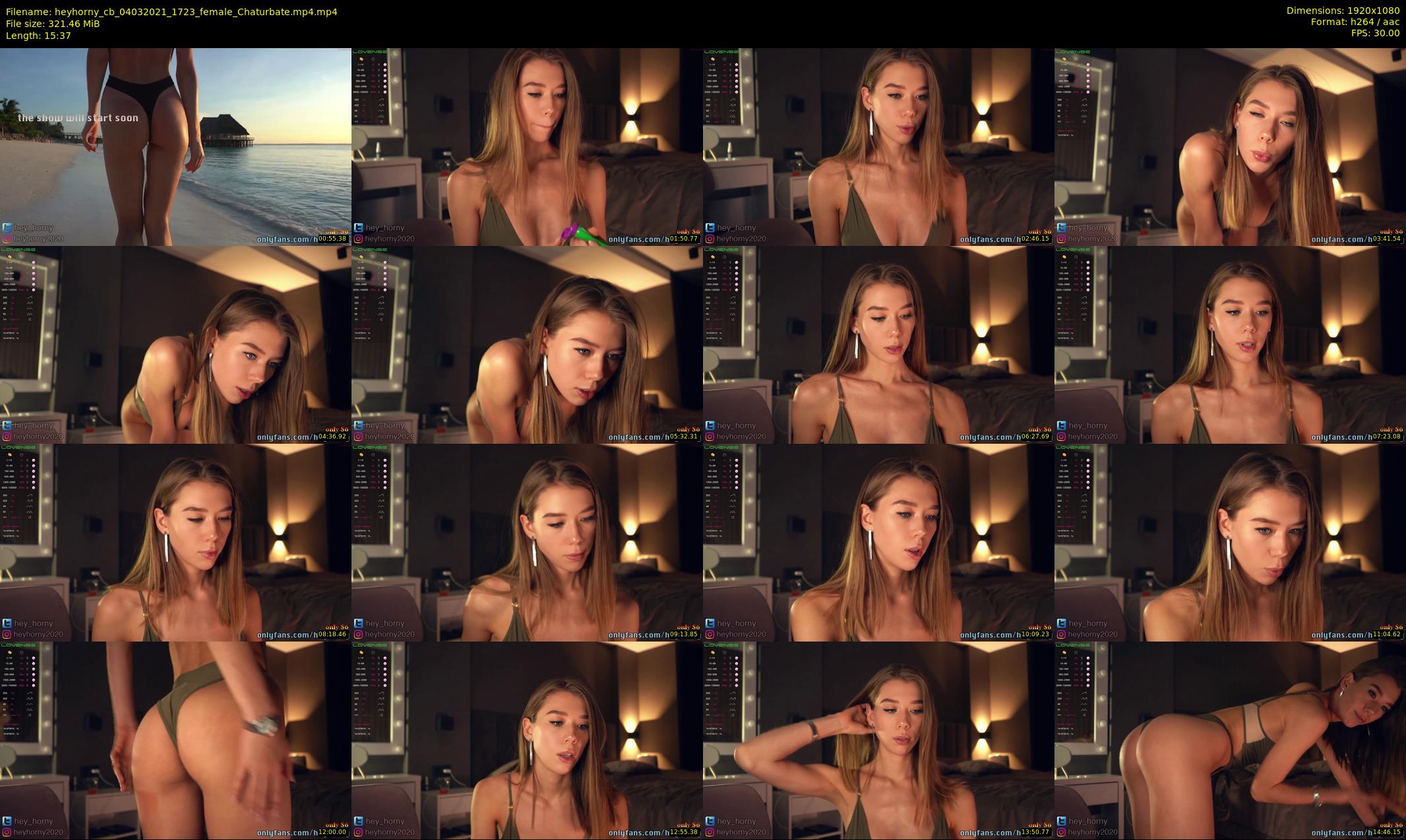 heyhorny_cb — 16 minute Chaturbate couple cam show recording, 1080p, Mar 4, 2021