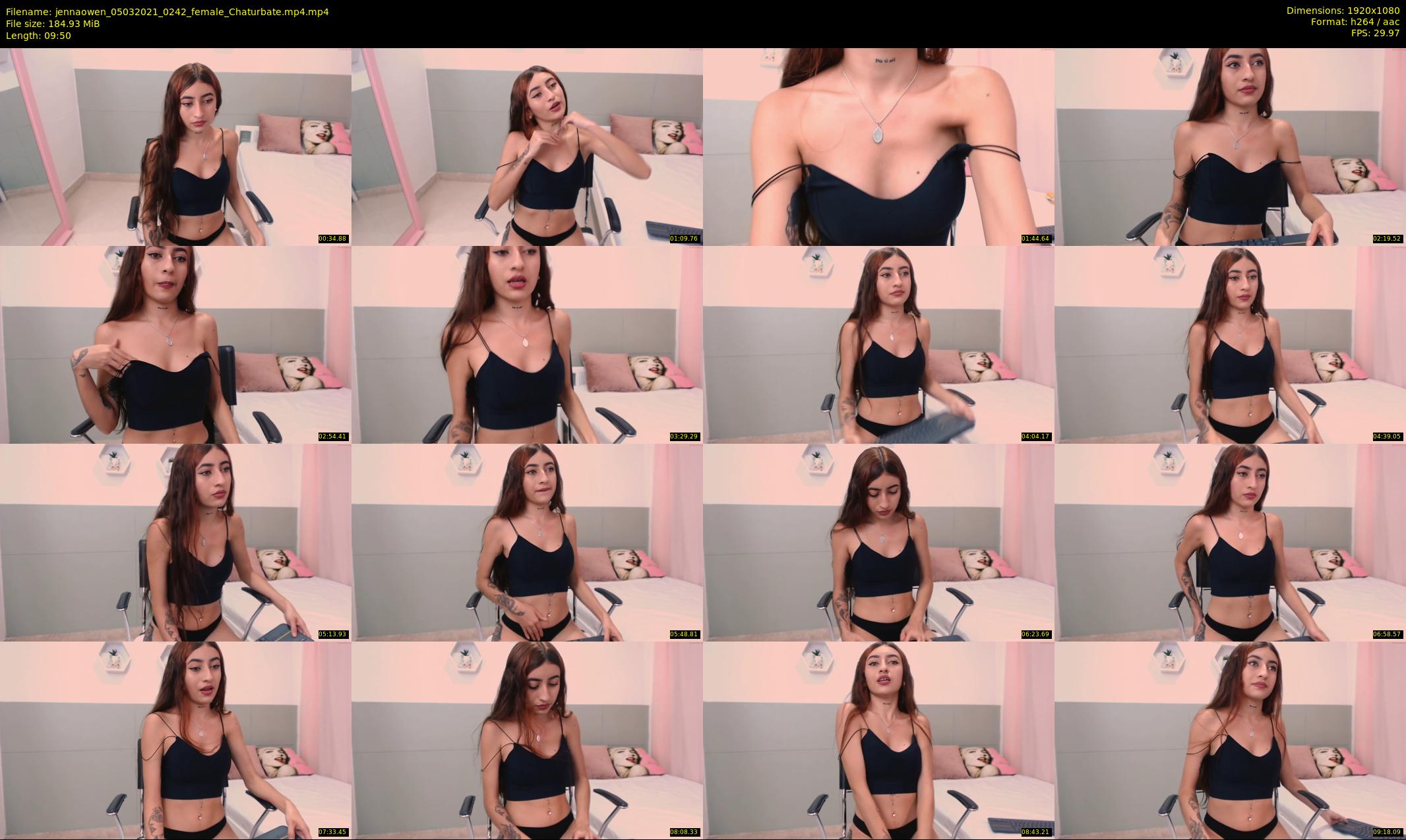 jennaowen — 10 minute Chaturbate female cam show recording, 1080p, Mar 5, 2021