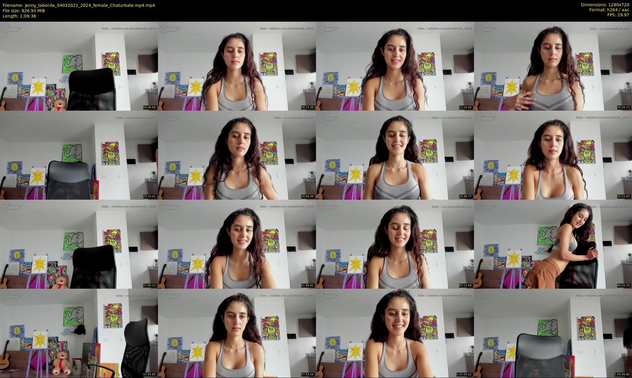 jenny_taborda — 70 minute Chaturbate female cam show recording, 720p, Mar 4, 2021