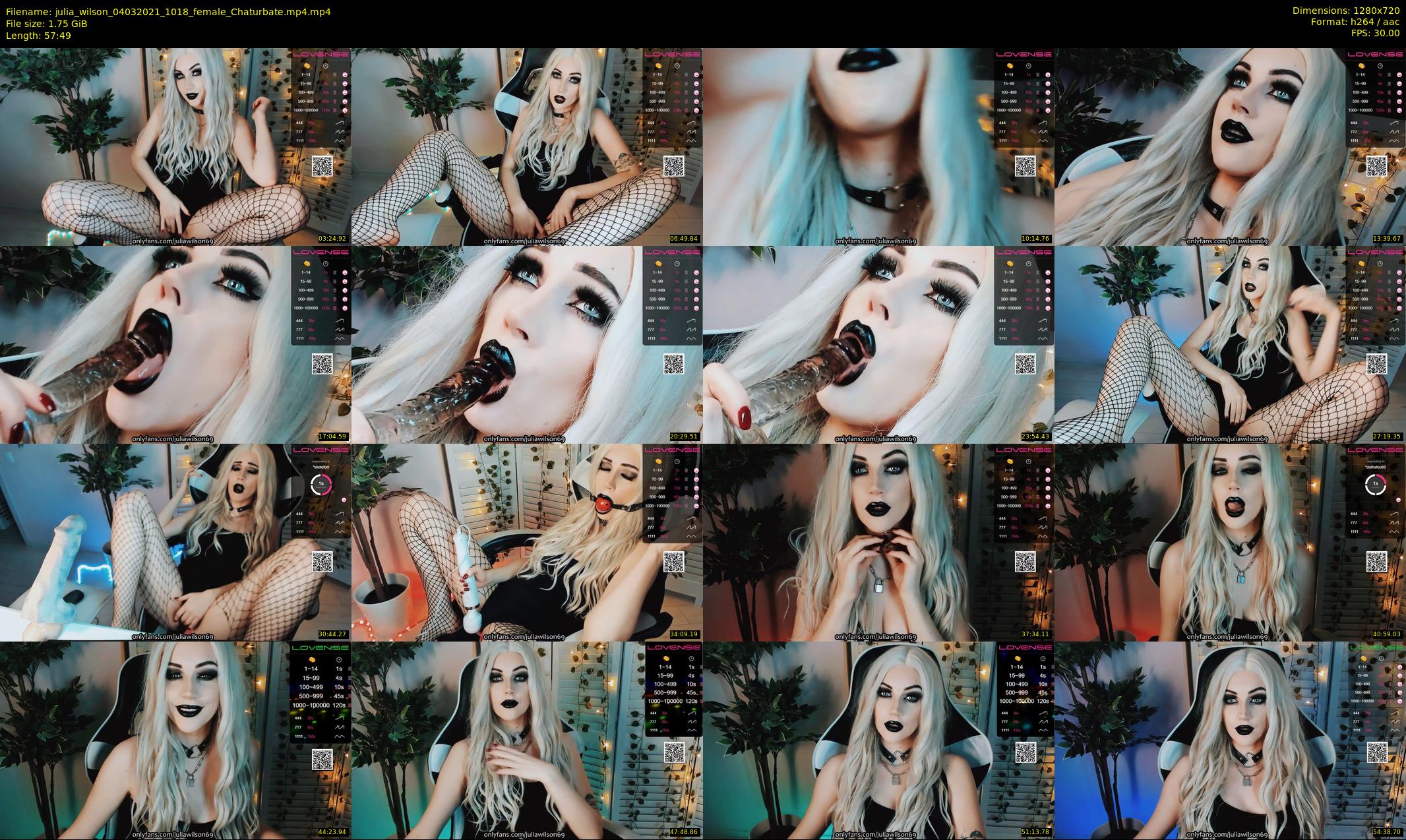 julia_wilson — 58 minute Chaturbate female cam show recording, 720p, Mar 4, 2021