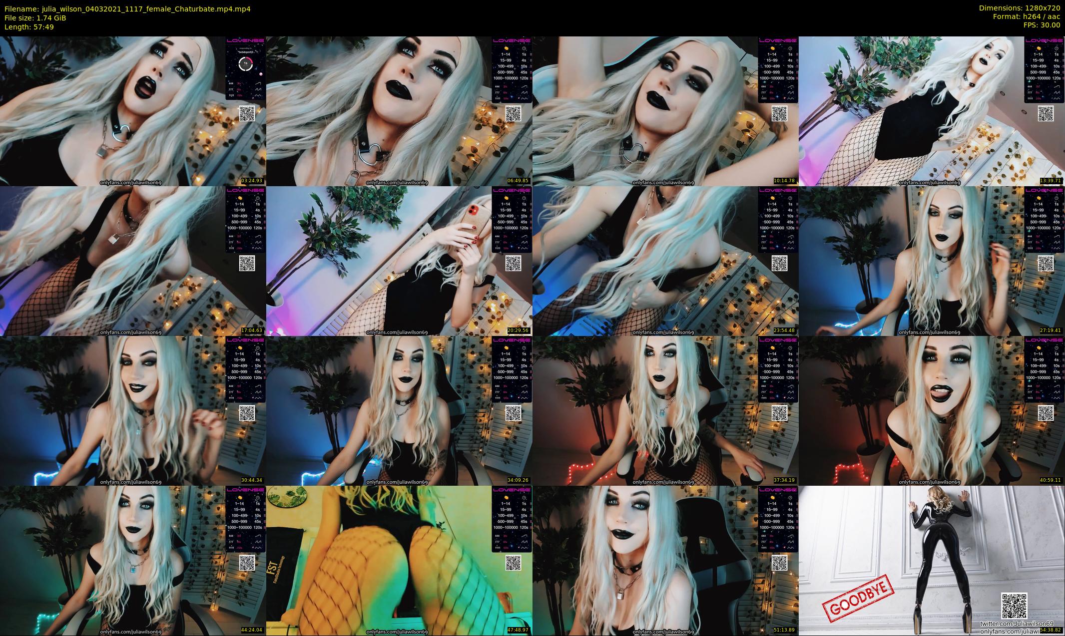 julia_wilson — 58 minute Chaturbate female cam show recording, 720p, Mar 4, 2021