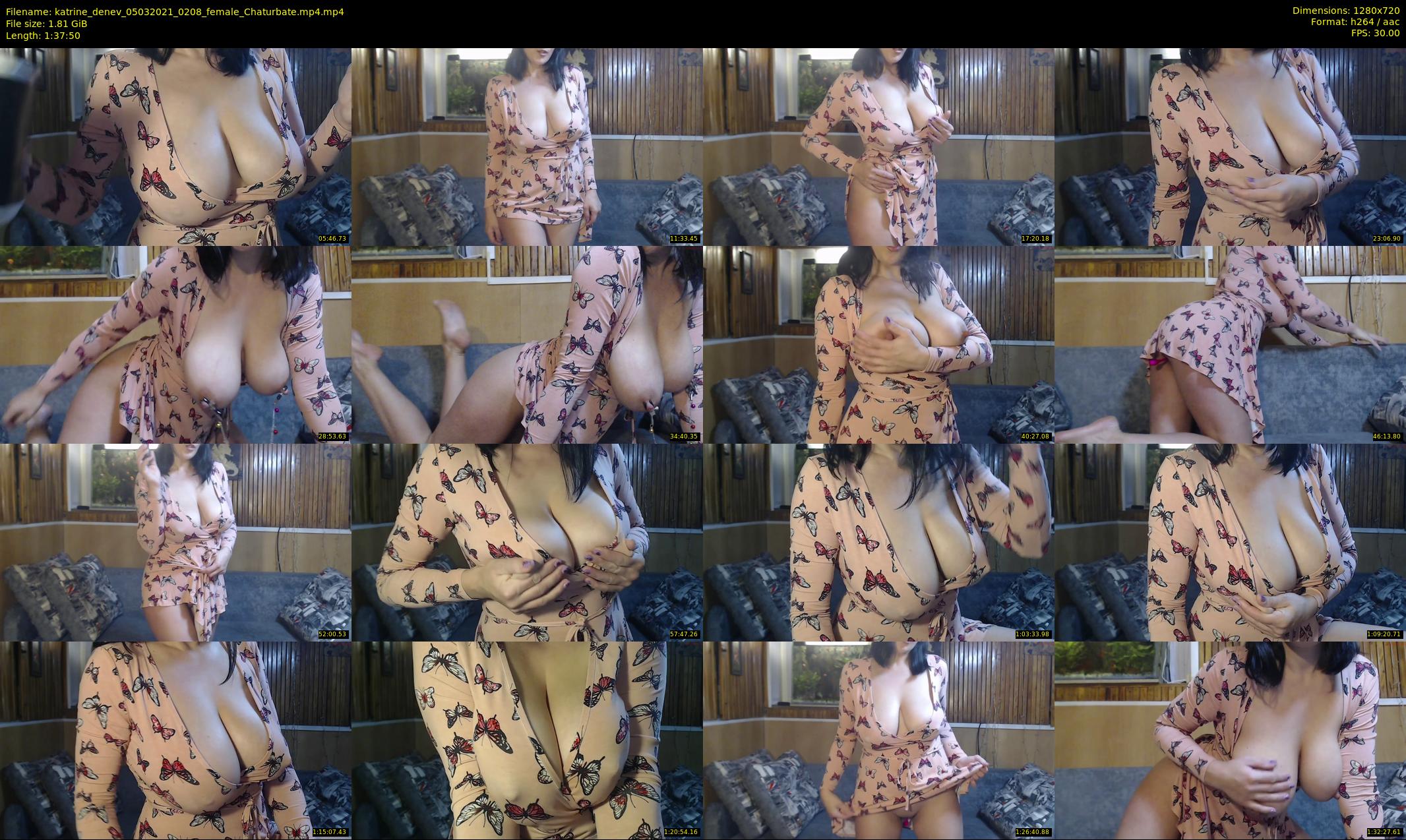 katrine_denev — 98 minute Chaturbate female cam show recording, 720p, Mar 5, 2021