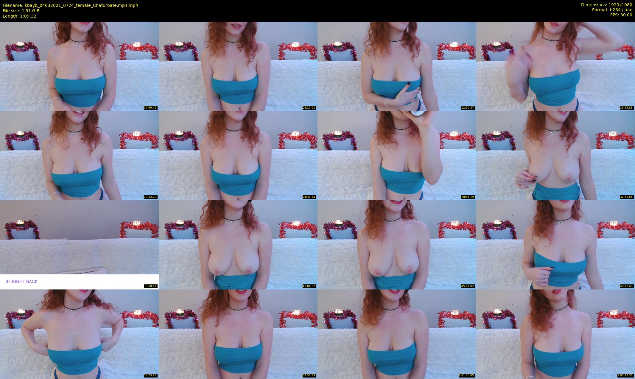 kbayb — 70 minute Chaturbate female cam show recording, 1080p, Mar 4, 2021