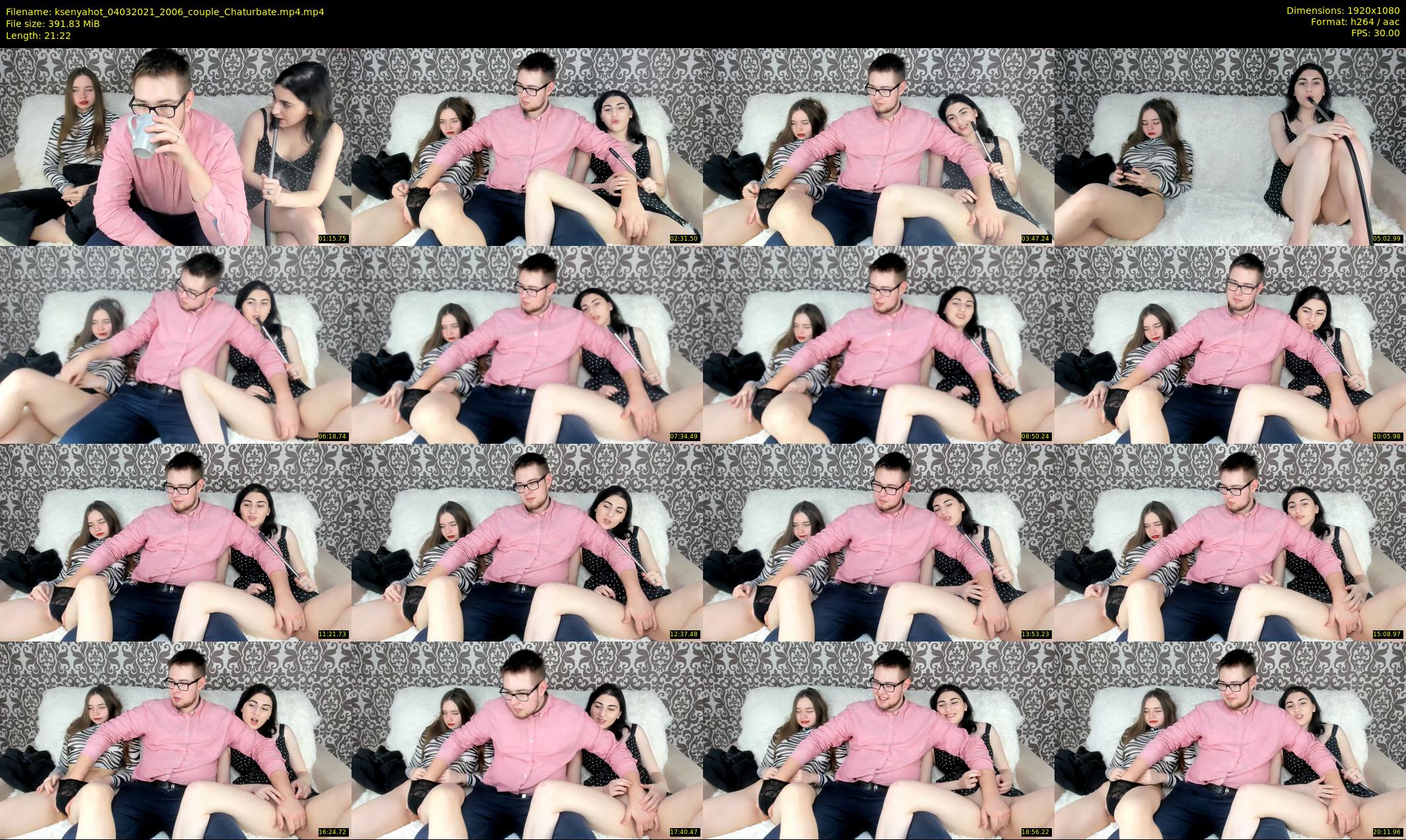 ksenyahot — 22 minute Chaturbate couple cam show recording, 1080p, Mar 4, 2021