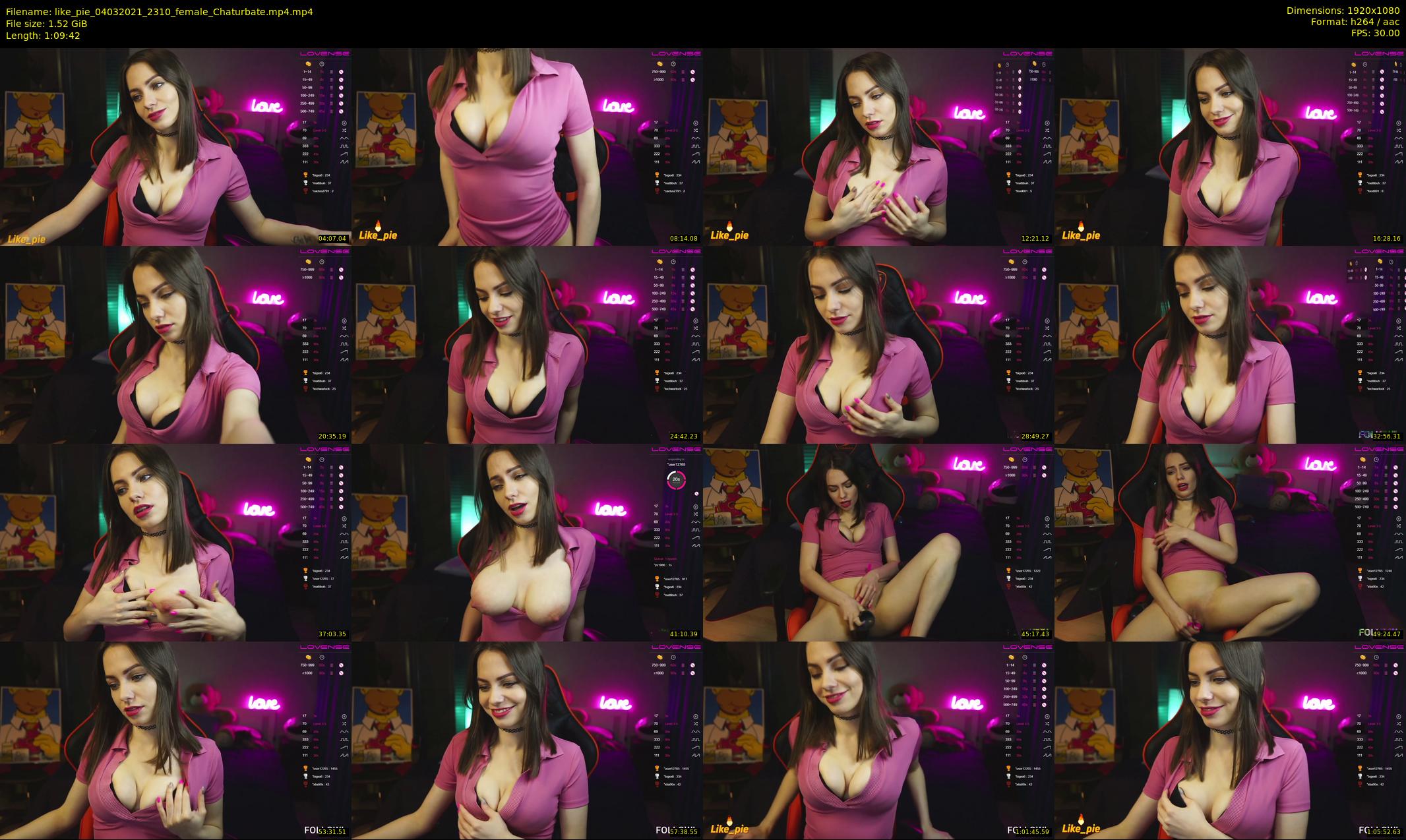 like_pie — 70 minute Chaturbate couple cam show recording, 1080p, Mar 4, 2021