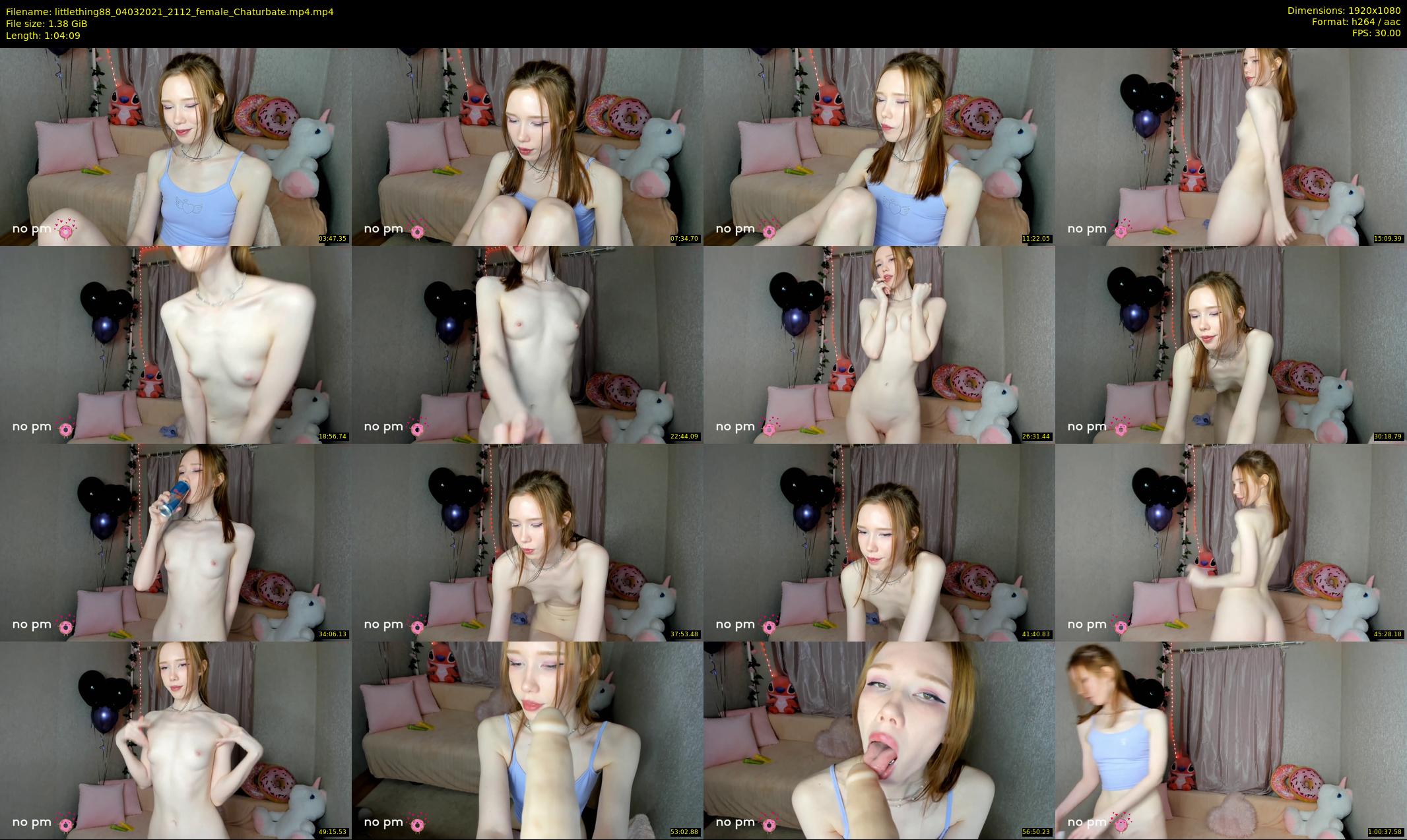 littlething88 — 65 minute Chaturbate female cam show recording, 1080p, Mar 4, 2021