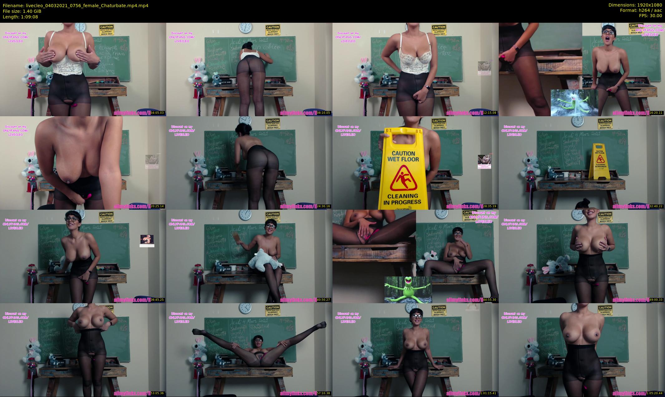 livecleo — 70 minute Chaturbate female cam show recording, 1080p, Mar 4, 2021