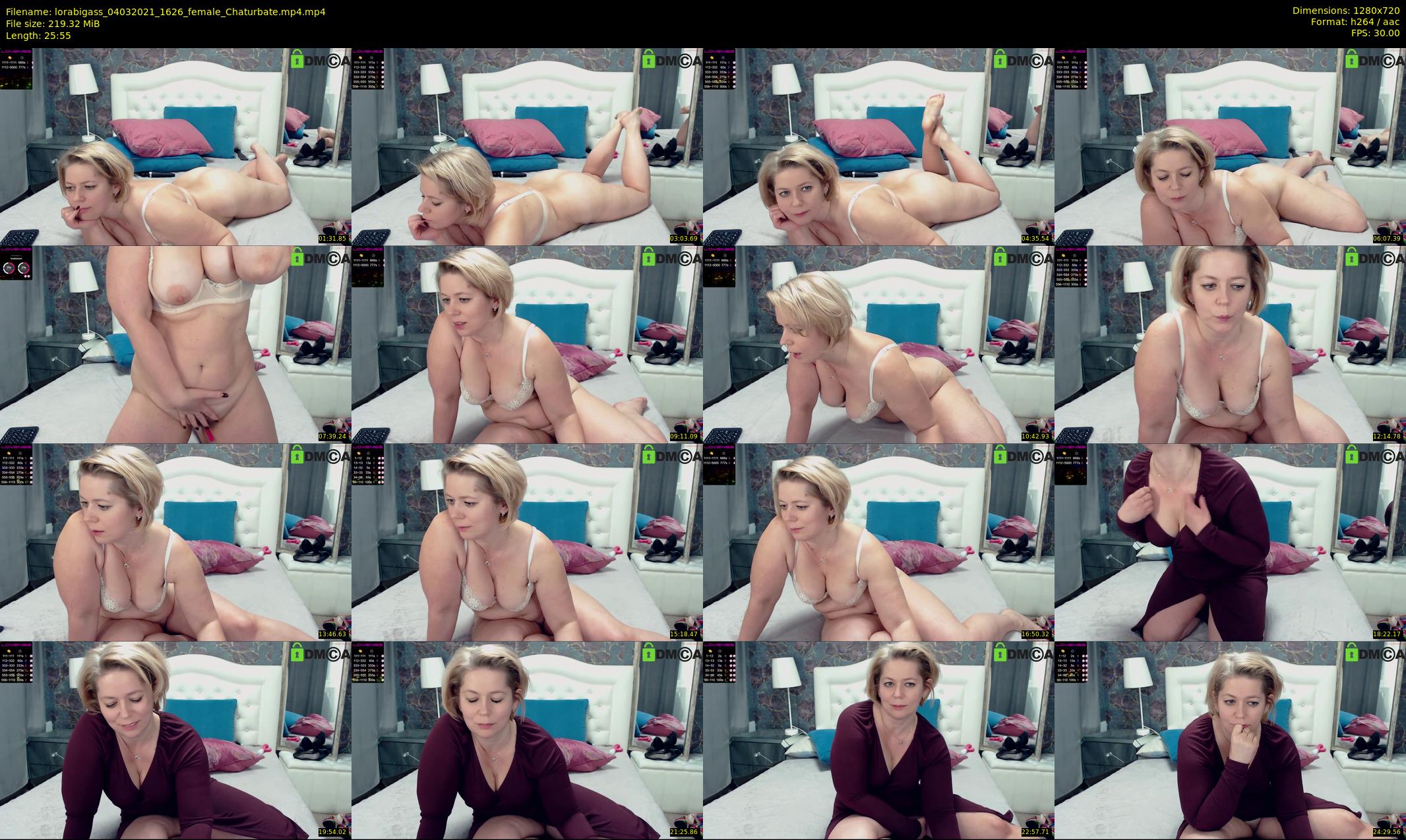 lorabigass — 26 minute Chaturbate female cam show recording, 720p, Mar 4, 2021