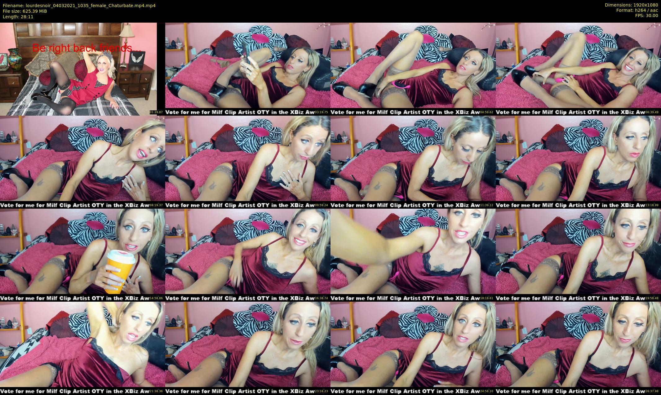 lourdesnoir — 29 minute Chaturbate female cam show recording, 1080p, Mar 4, 2021