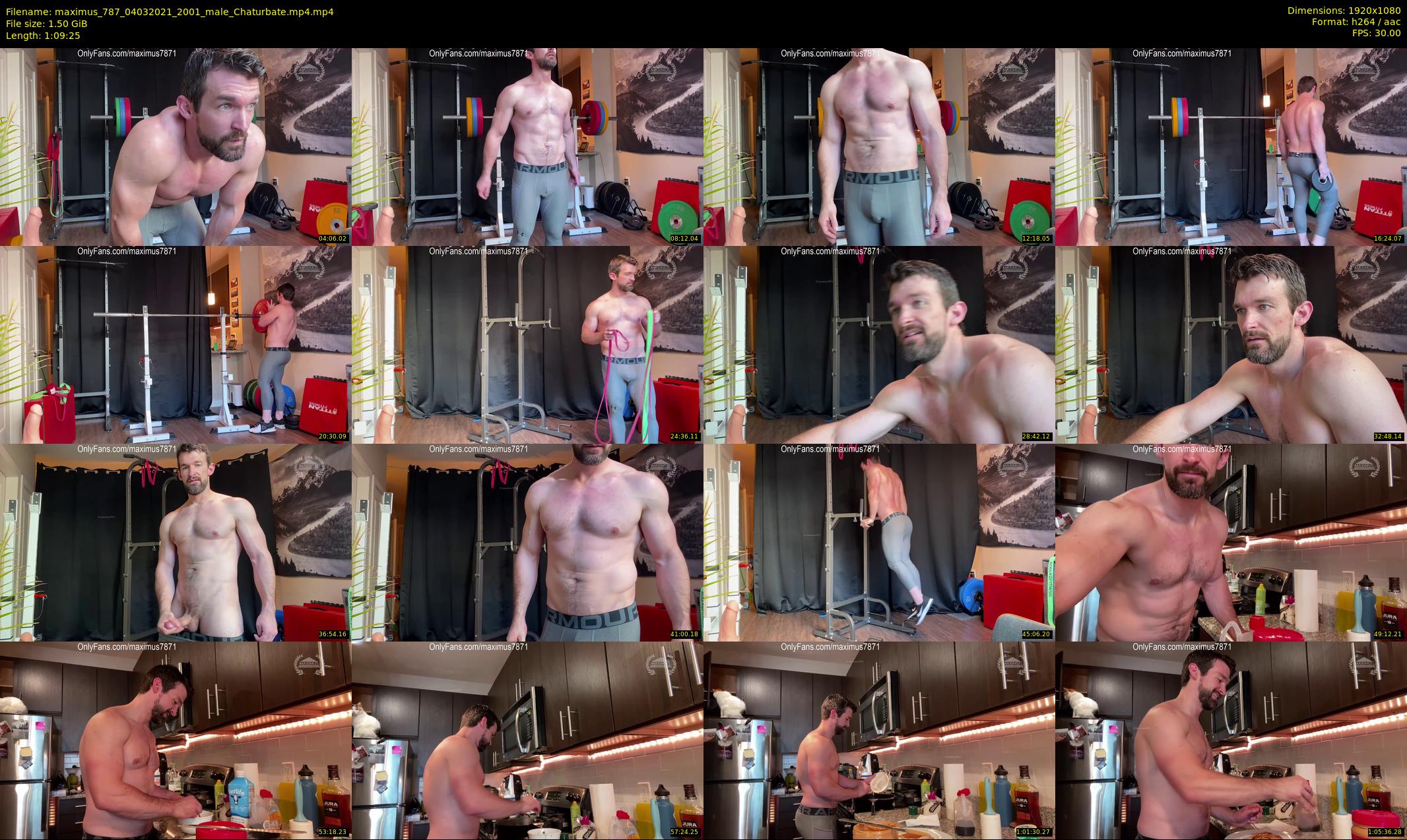 maximus_787 — 70 minute Chaturbate male cam show recording, 1080p, Mar 4, 2021
