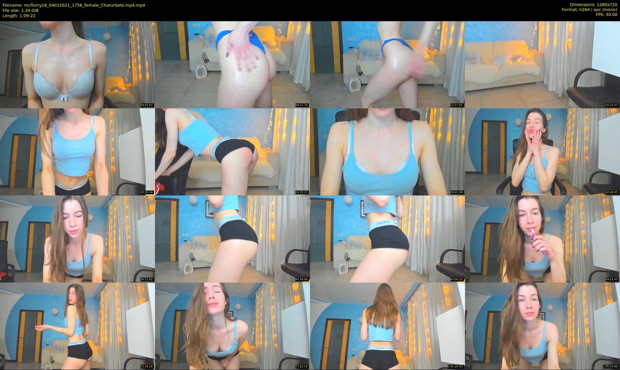 mcflurry18 — 70 minute Chaturbate female cam show recording, 720p, Mar 4, 2021