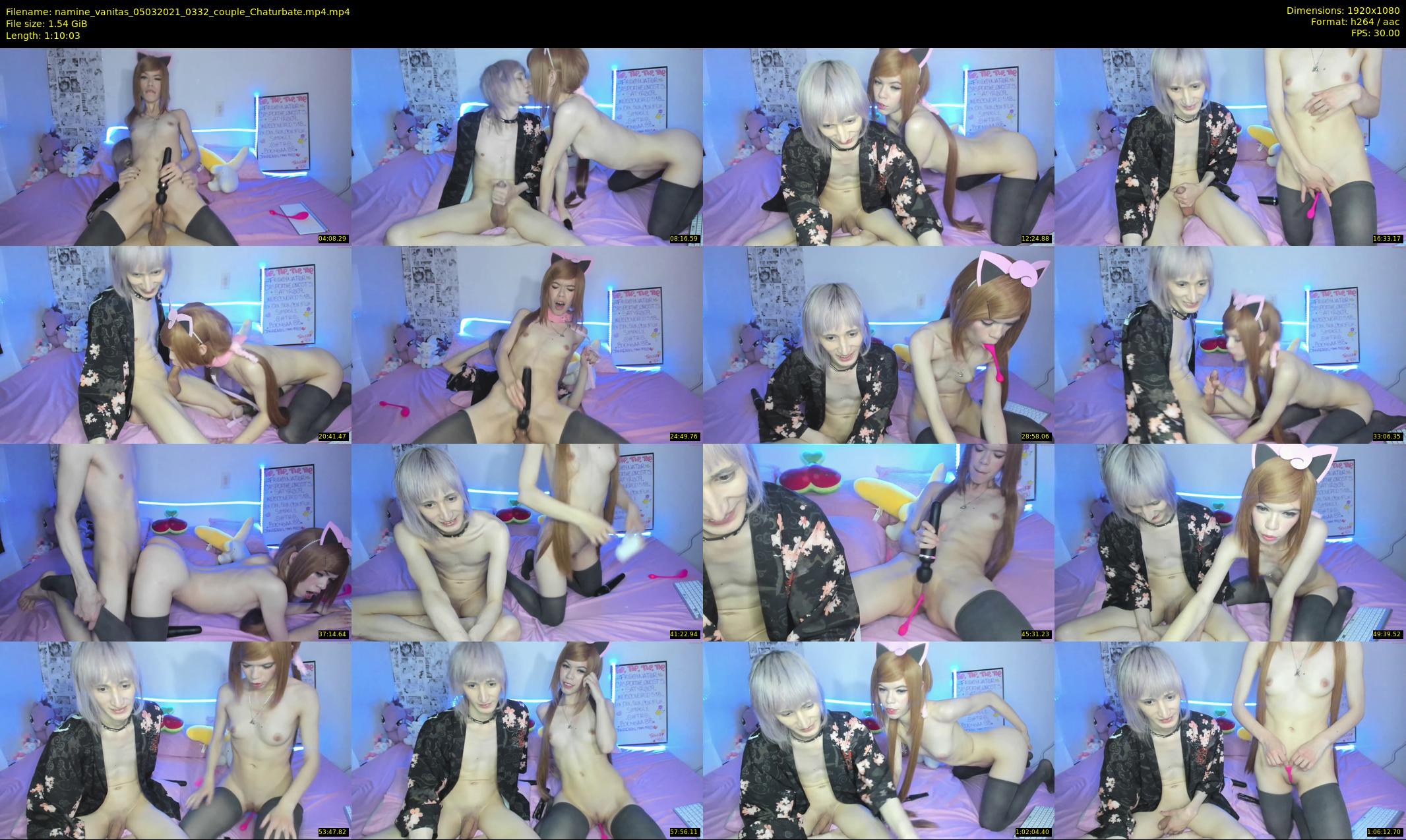 namine_vanitas — 71 minute Chaturbate couple cam show recording, 1080p, Mar 5, 2021