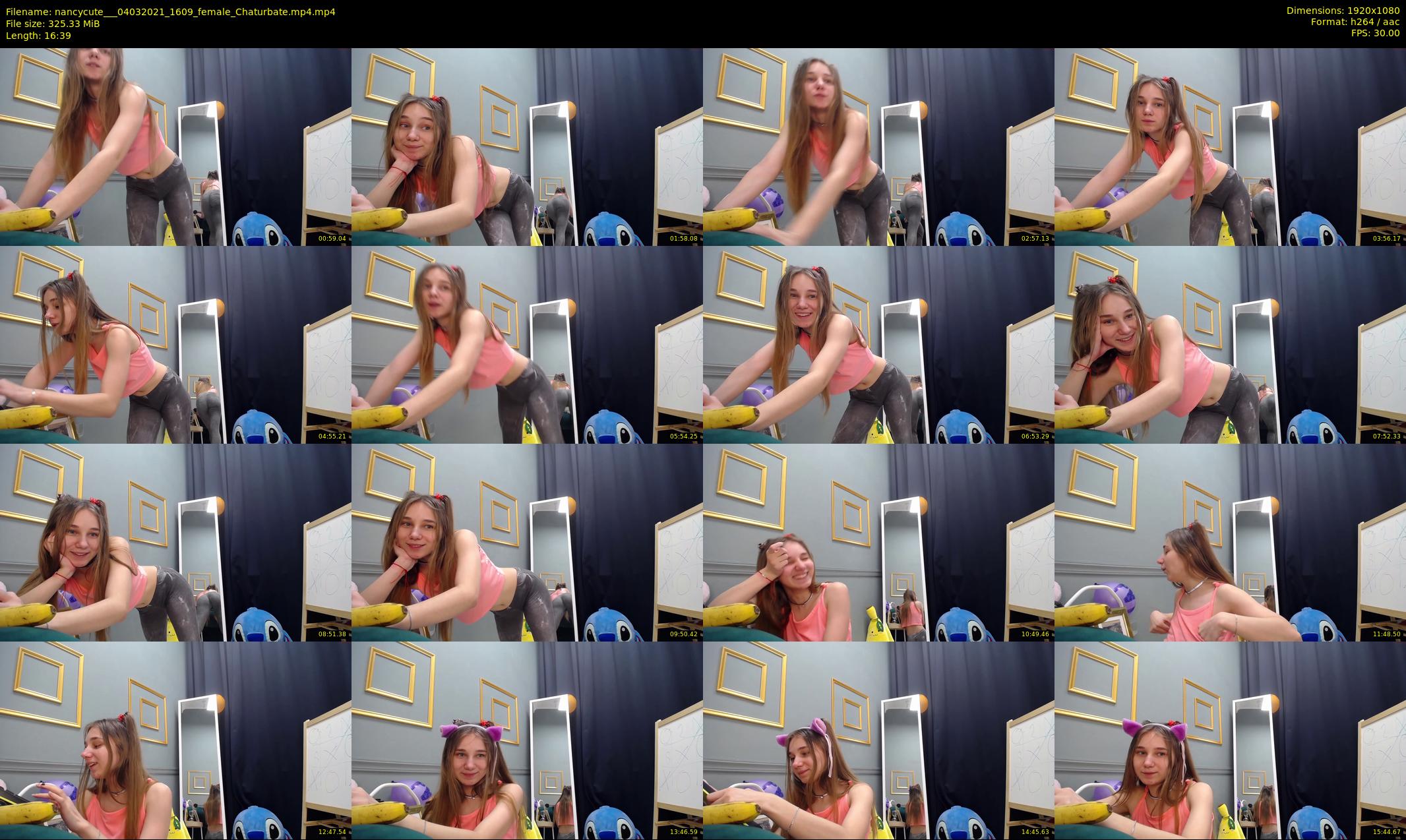 nancycute__ — 17 minute Chaturbate female cam show recording, 1080p, Mar 4, 2021