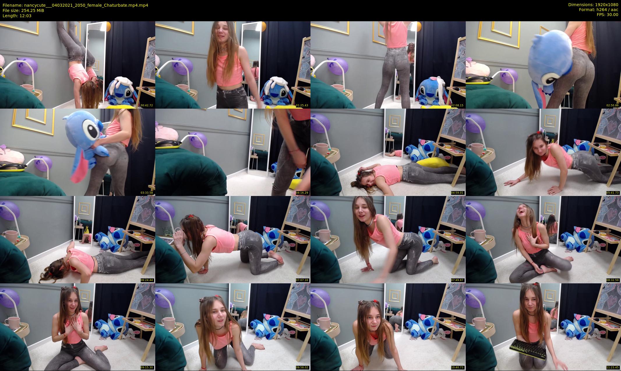 nancycute__ — 13 minute Chaturbate female cam show recording, 1080p, Mar 4, 2021