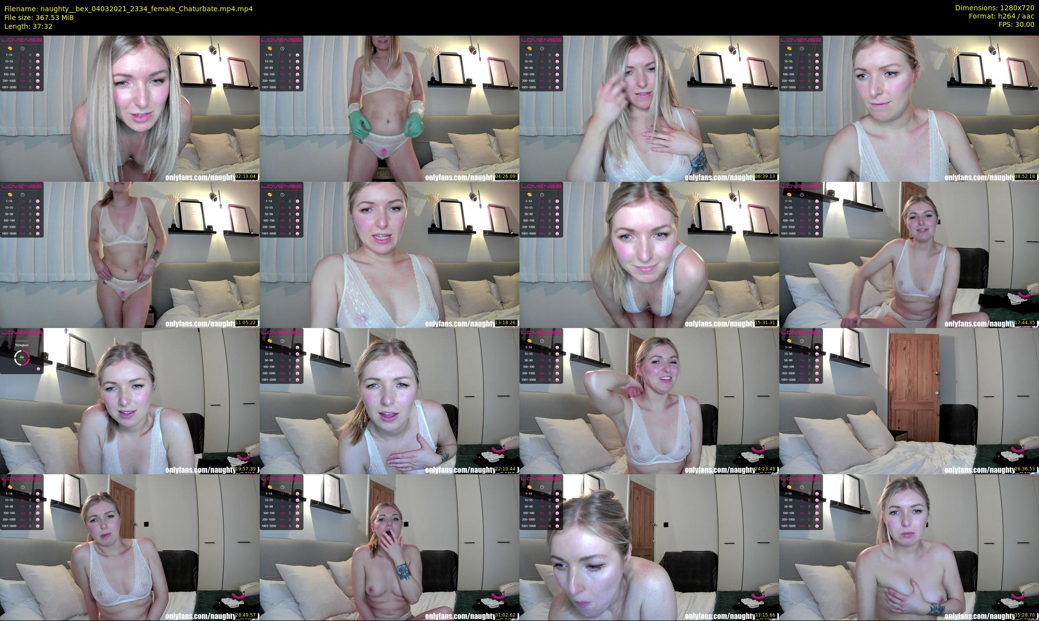 naughty__bex — 38 minute Chaturbate female cam show recording, 720p, Mar 4, 2021