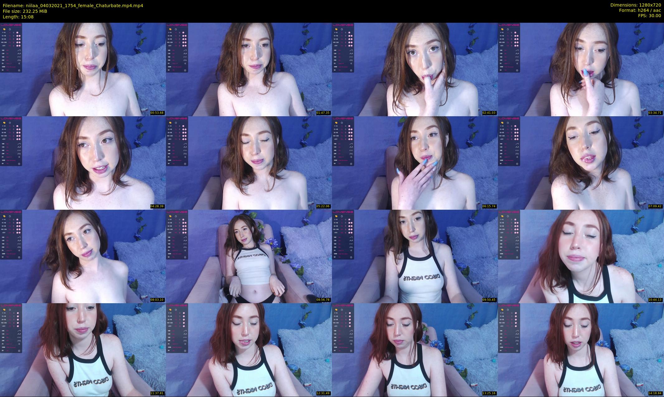 niilaa — 16 minute Chaturbate female cam show recording, 720p, Mar 4, 2021