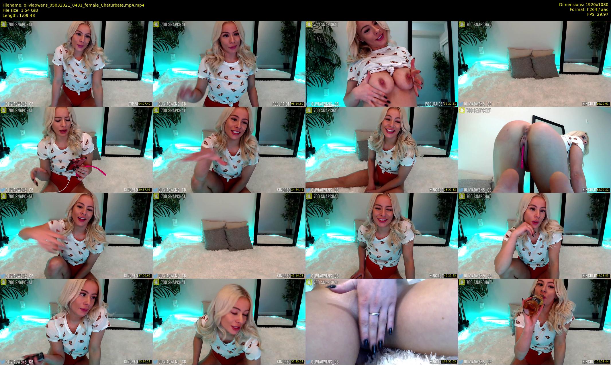 oliviaowens — 70 minute Chaturbate female cam show recording, 1080p, Mar 5, 2021