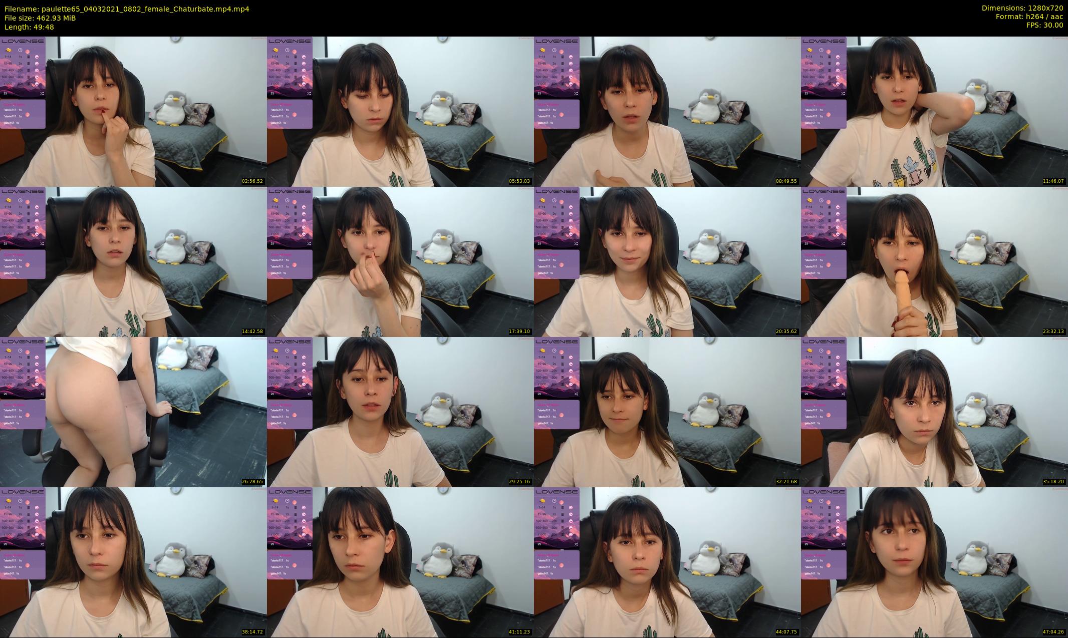 paulette65 — 50 minute Chaturbate female cam show recording, 720p, Mar 4, 2021