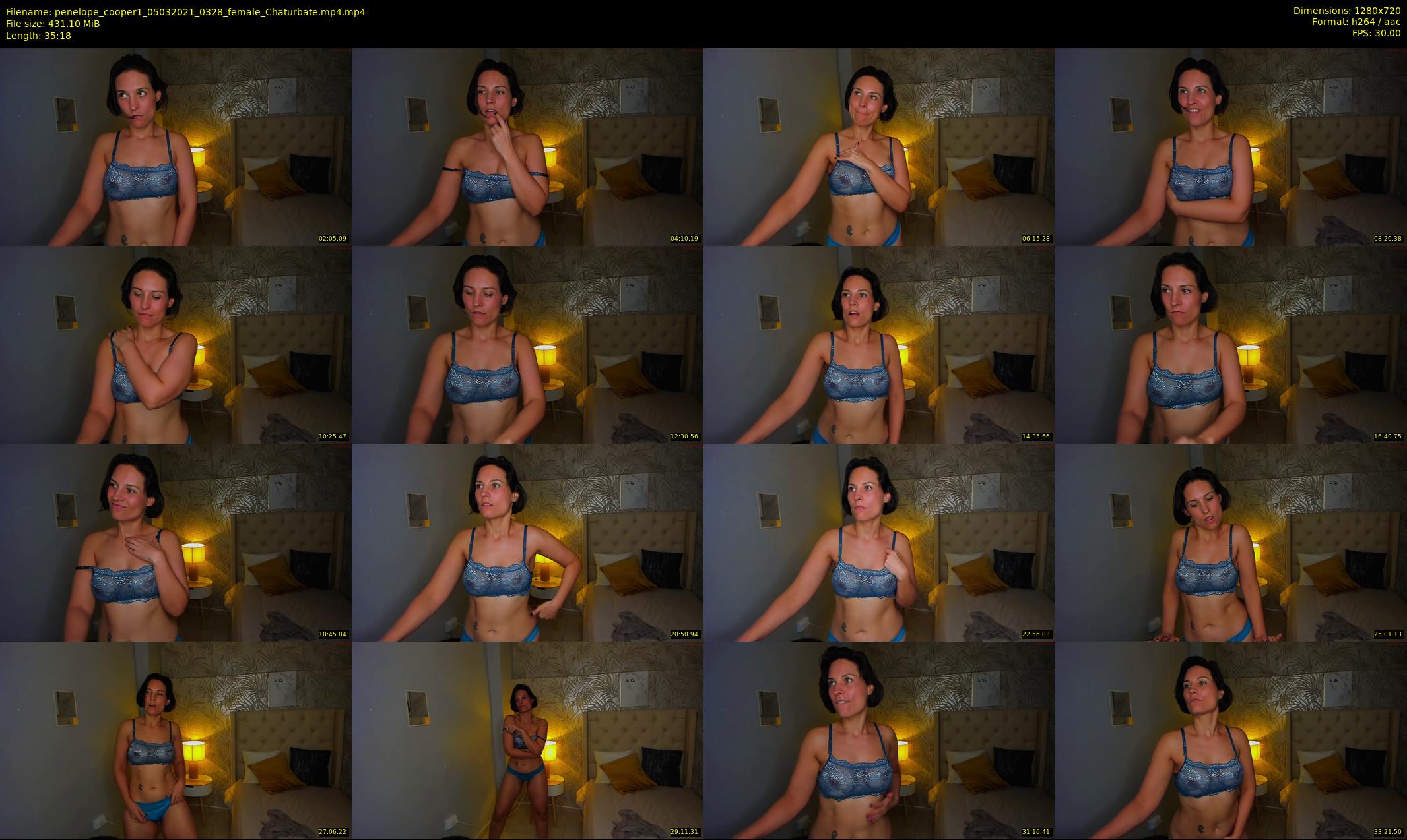 penelope_cooper1 — 36 minute Chaturbate female cam show recording, 720p, Mar 5, 2021