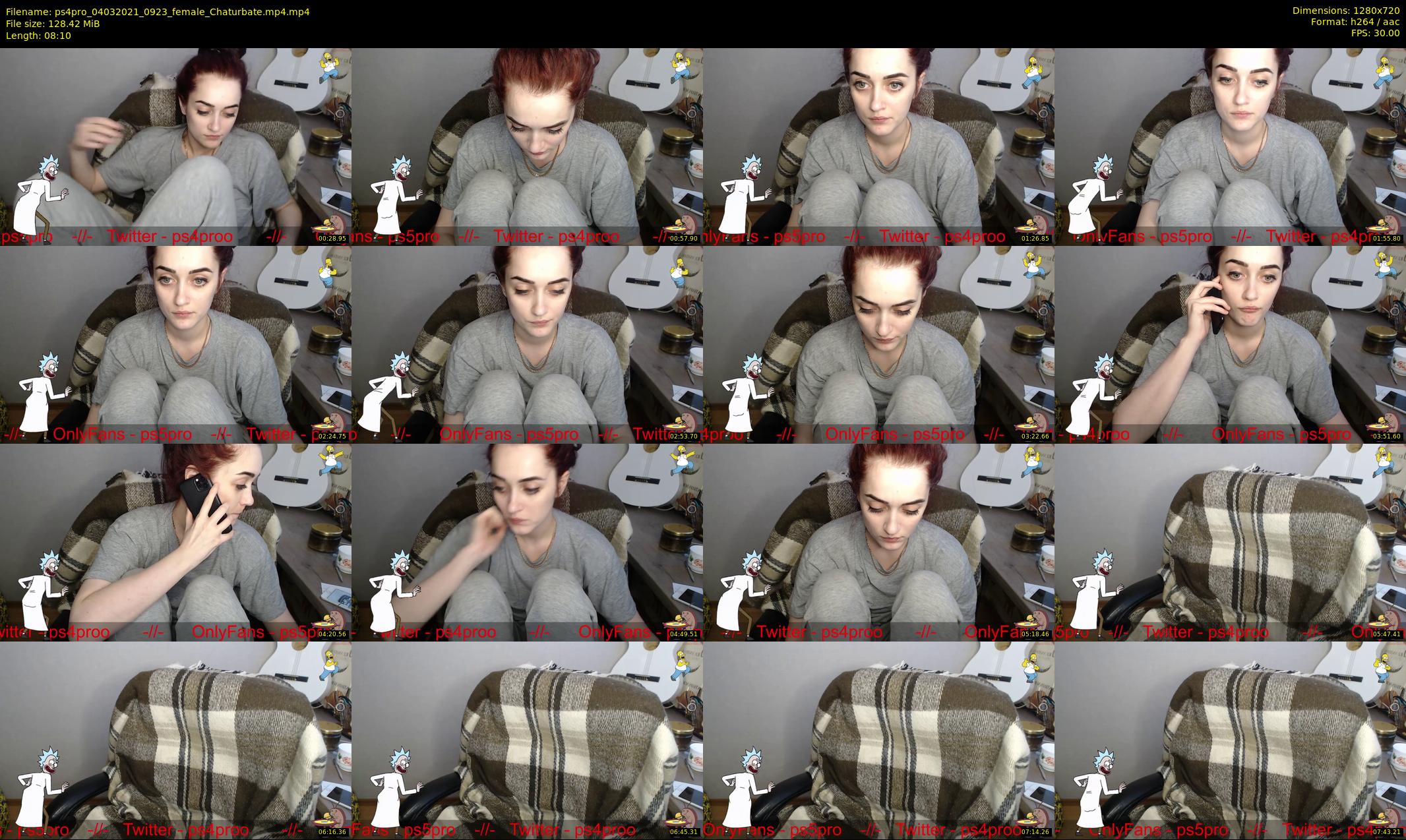 ps4pro — 9 minute Chaturbate female cam show recording, 720p, Mar 4, 2021