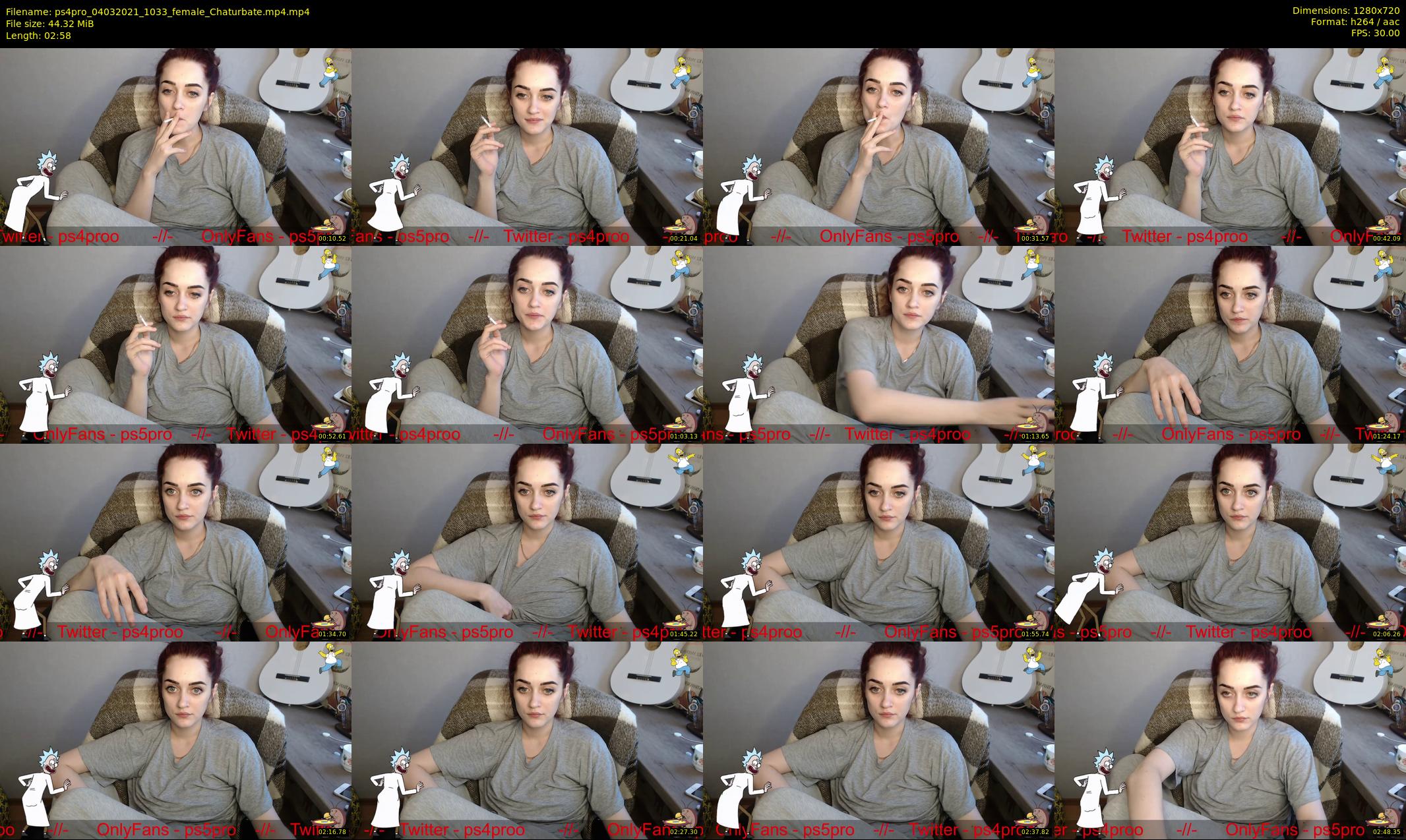 ps4pro — 3 minute Chaturbate female cam show recording, 720p, Mar 4, 2021