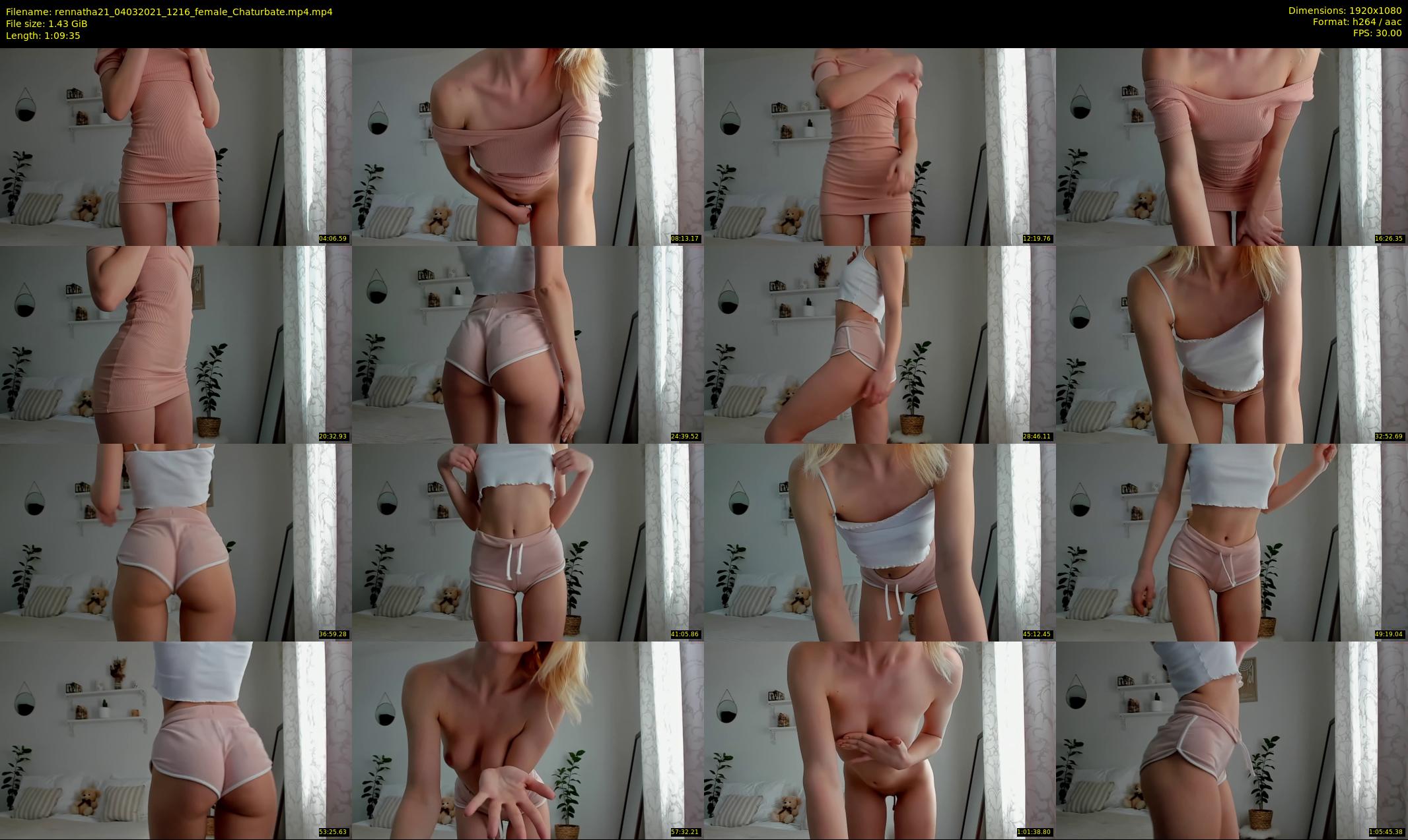rennatha21 — 70 minute Chaturbate female cam show recording, 1080p, Mar 4, 2021