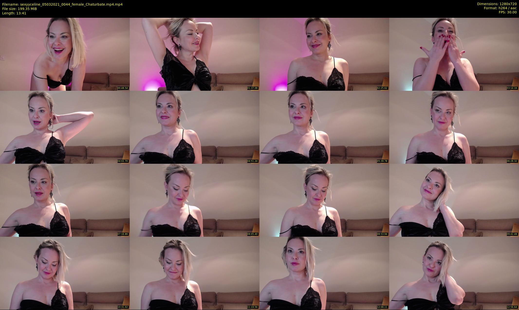 sexyyceline — 14 minute Chaturbate female cam show recording, 720p, Mar 5, 2021