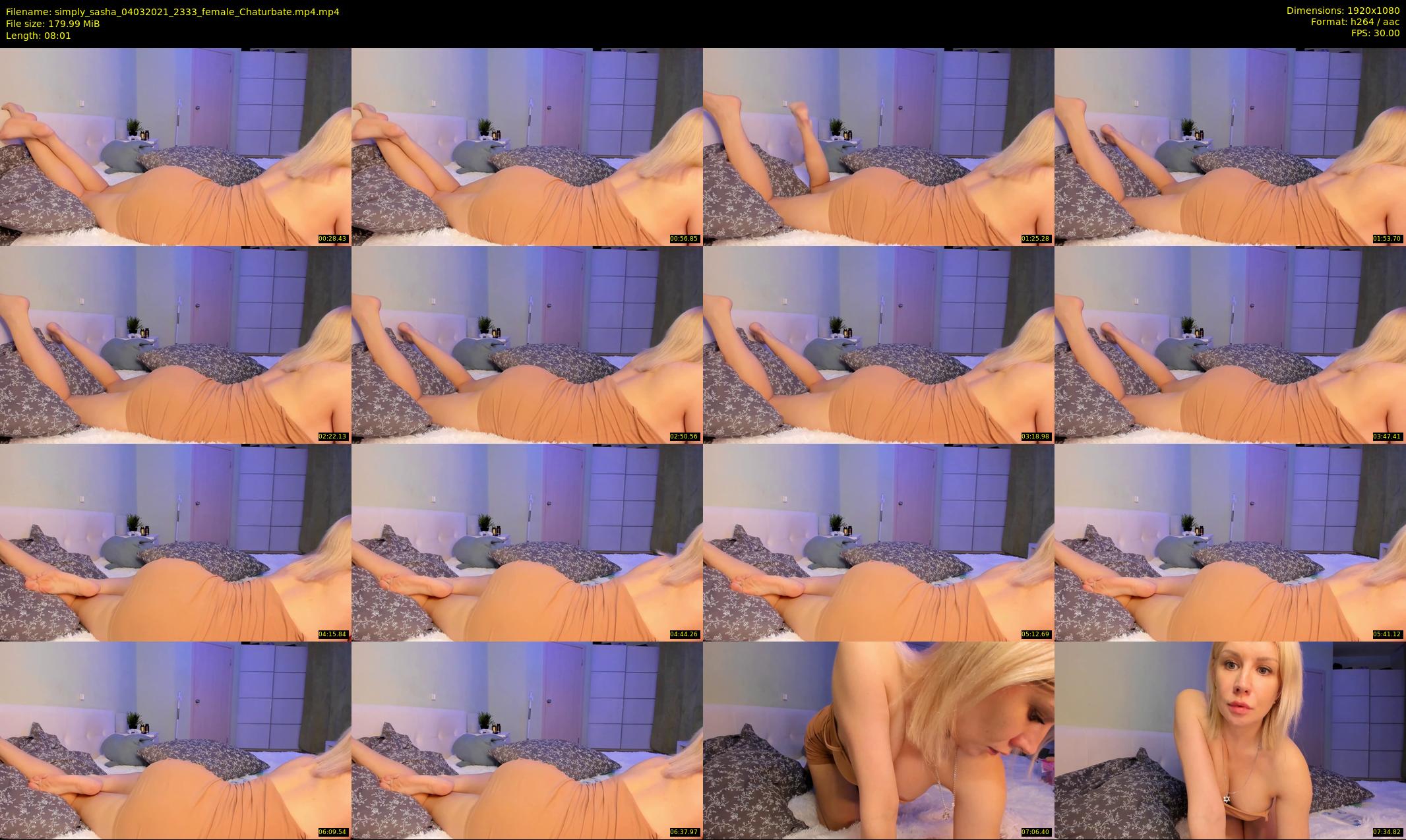 simply_sasha — 9 minute Chaturbate female cam show recording, 1080p, Mar 4, 2021