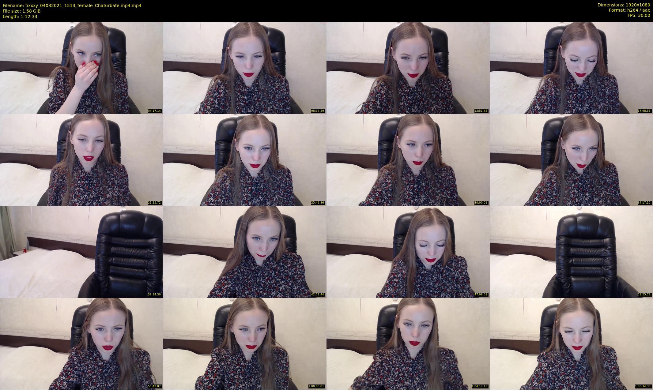 tixxxy — 73 minute Chaturbate female cam show recording, 1080p, Mar 4, 2021