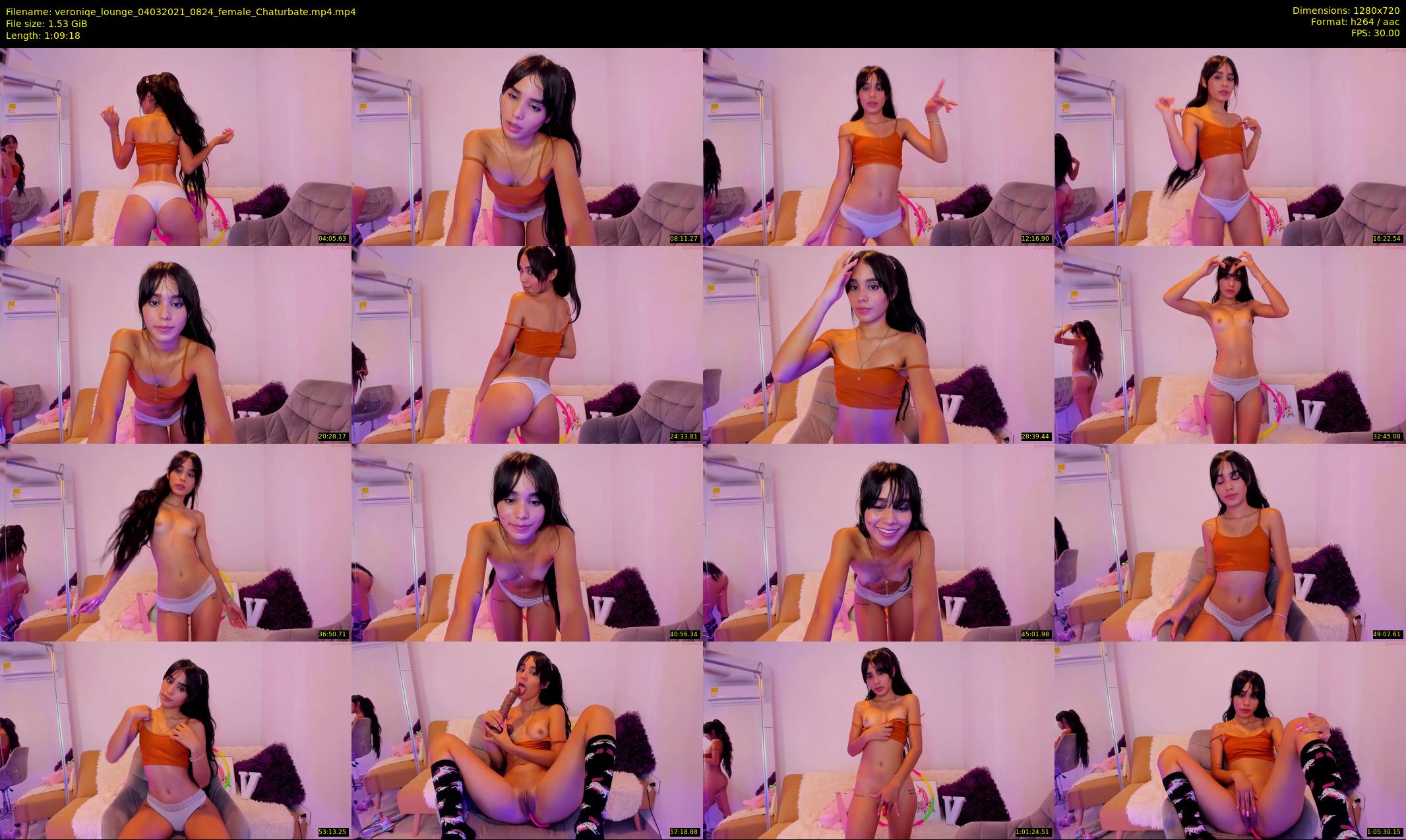 veroniqe_lounge — 70 minute Chaturbate couple cam show recording, 720p, Mar 4, 2021