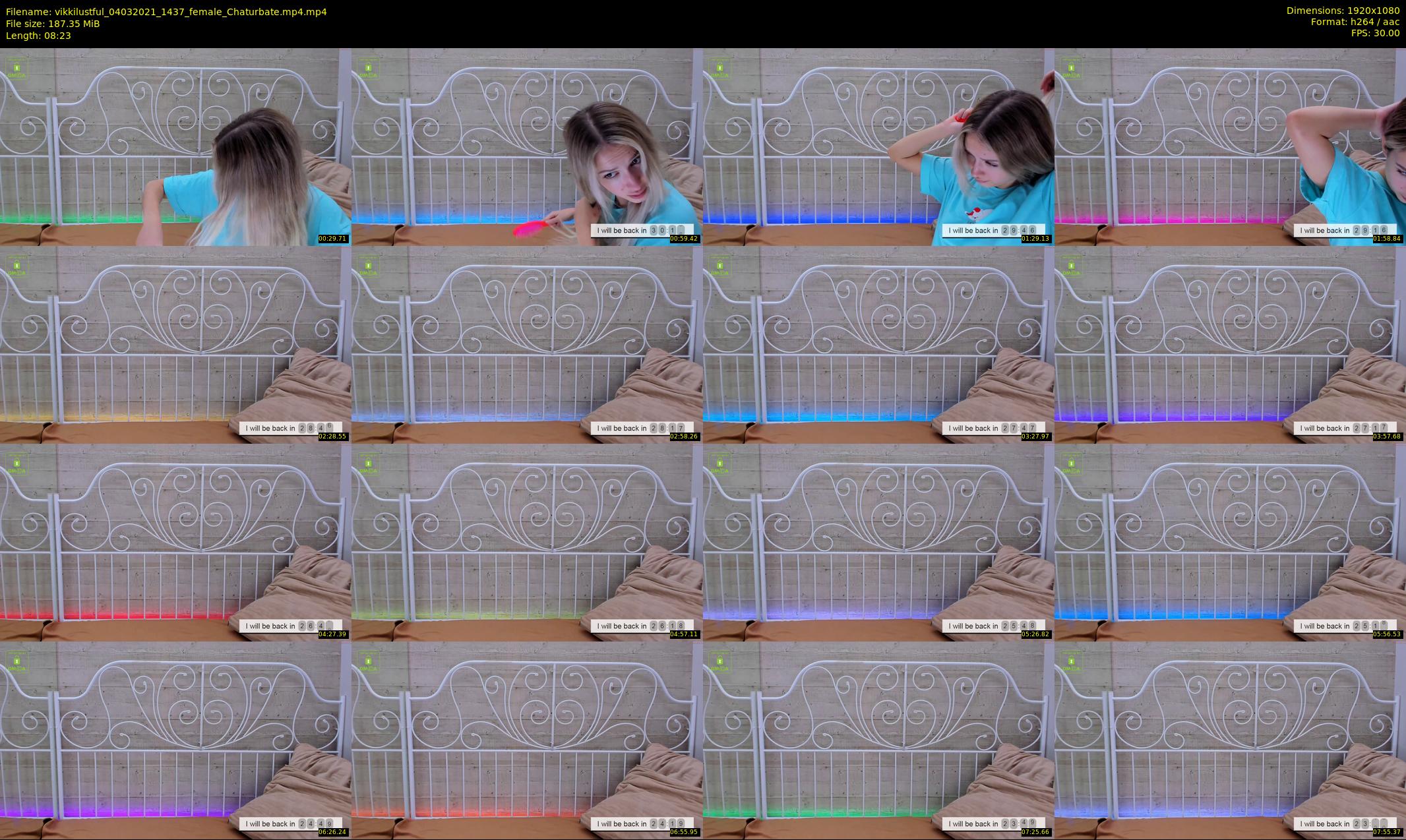 vikkilustful — 9 minute Chaturbate female cam show recording, 1080p, Mar 4, 2021