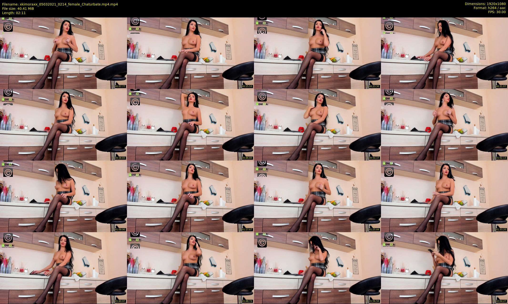 xkimoraxx — 3 minute Chaturbate female cam show recording, 1080p, Mar 5, 2021