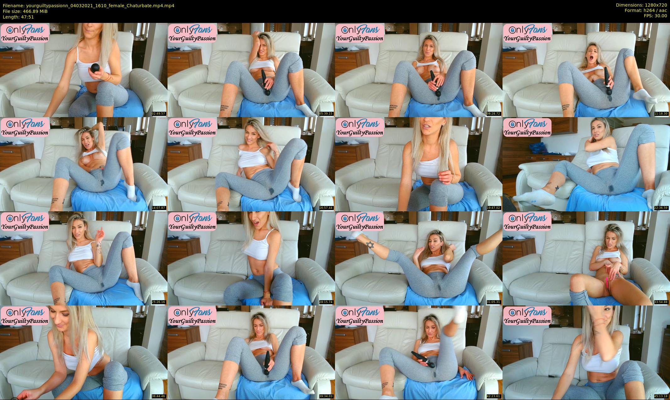 yourguiltypassionn — 48 minute Chaturbate female cam show recording, 720p, Mar 4, 2021