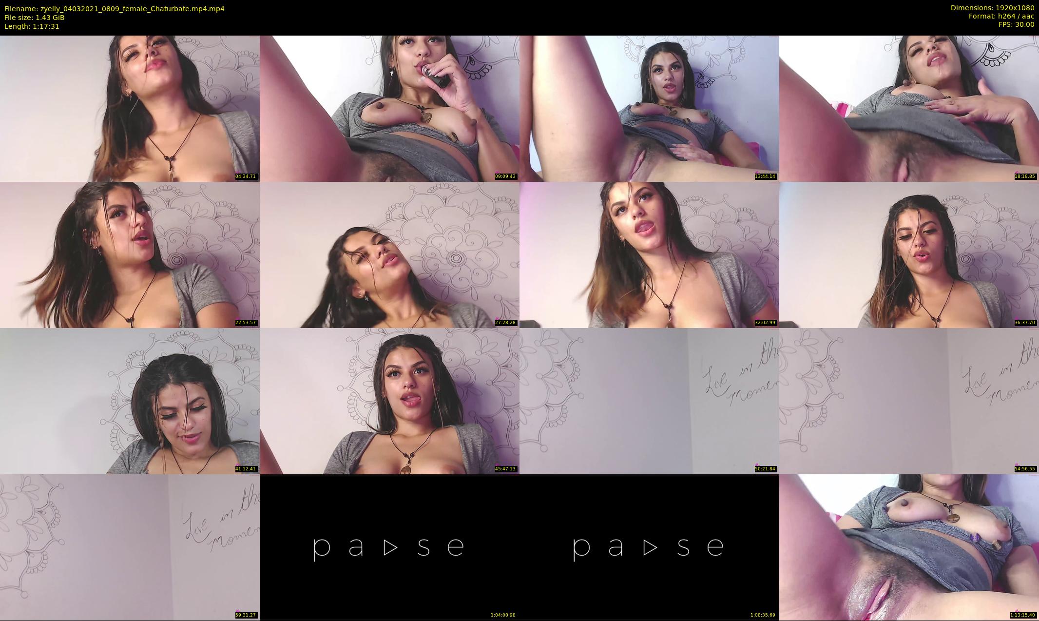 zyelly — 78 minute Chaturbate female cam show recording, 1080p, Mar 4, 2021