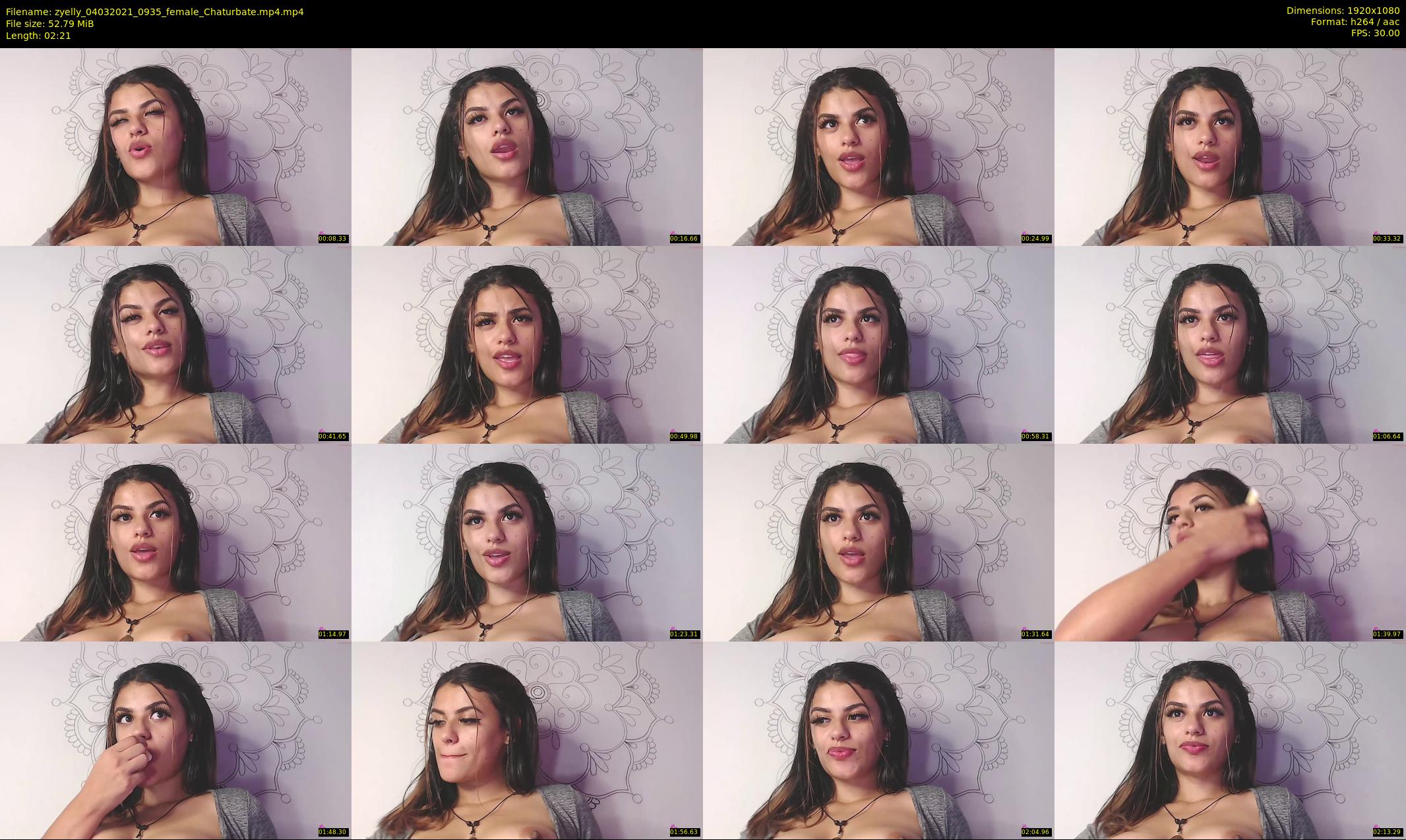zyelly — 3 minute Chaturbate female cam show recording, 1080p, Mar 4, 2021