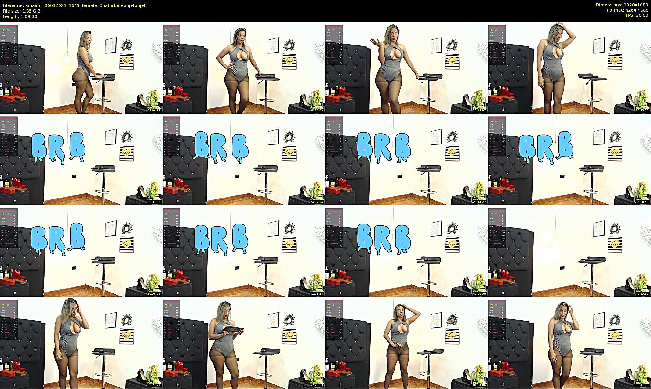 ainaah_ — 70 minute Chaturbate female cam show recording, 1080p, Mar 6, 2021