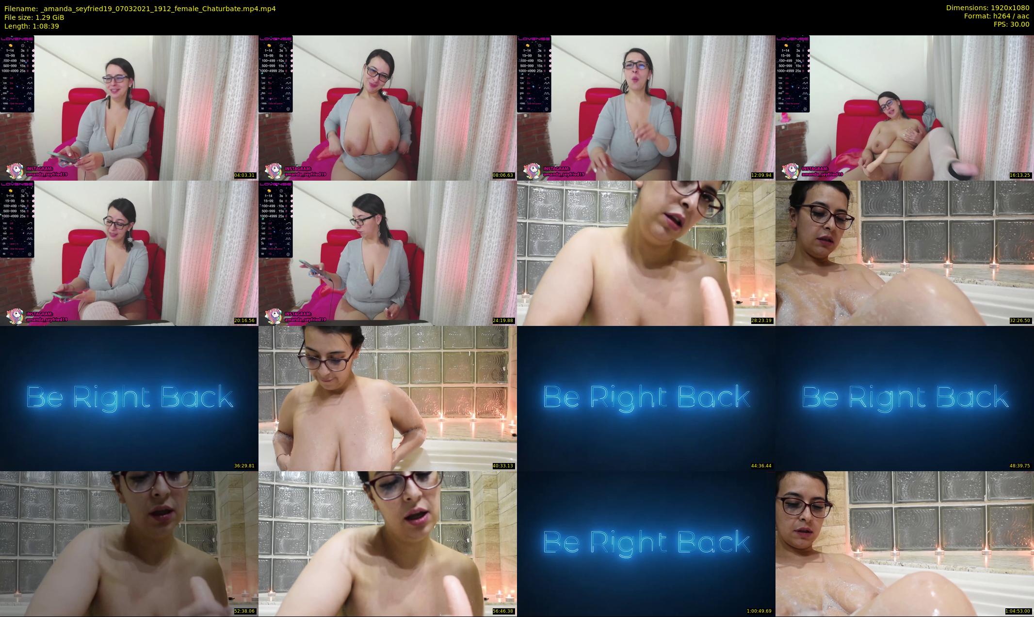 _amanda_seyfried19 — 69 minute Chaturbate female cam show recording, 1080p, Mar 7, 2021