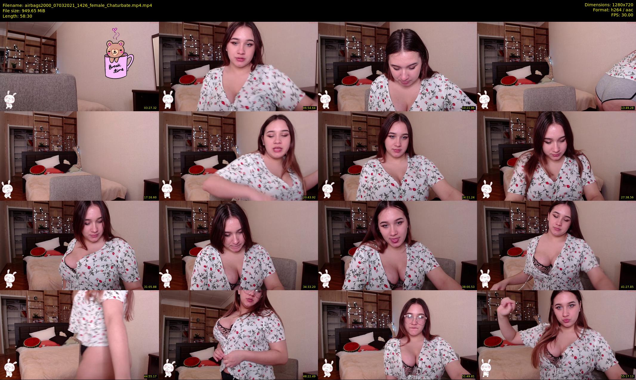 airbags2000 — 59 minute Chaturbate female cam show recording, 720p, Mar 7, 2021