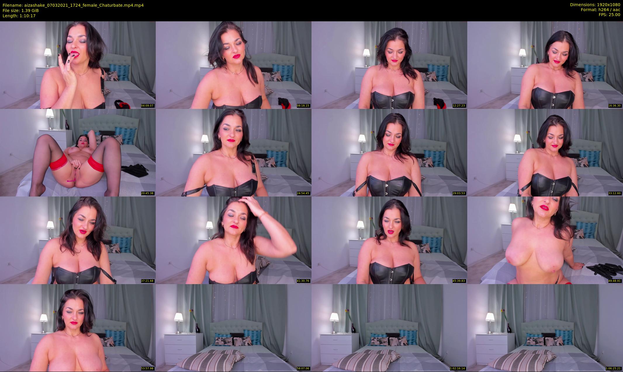 aizashake — 71 minute Chaturbate female cam show recording, 1080p, Mar 7, 2021