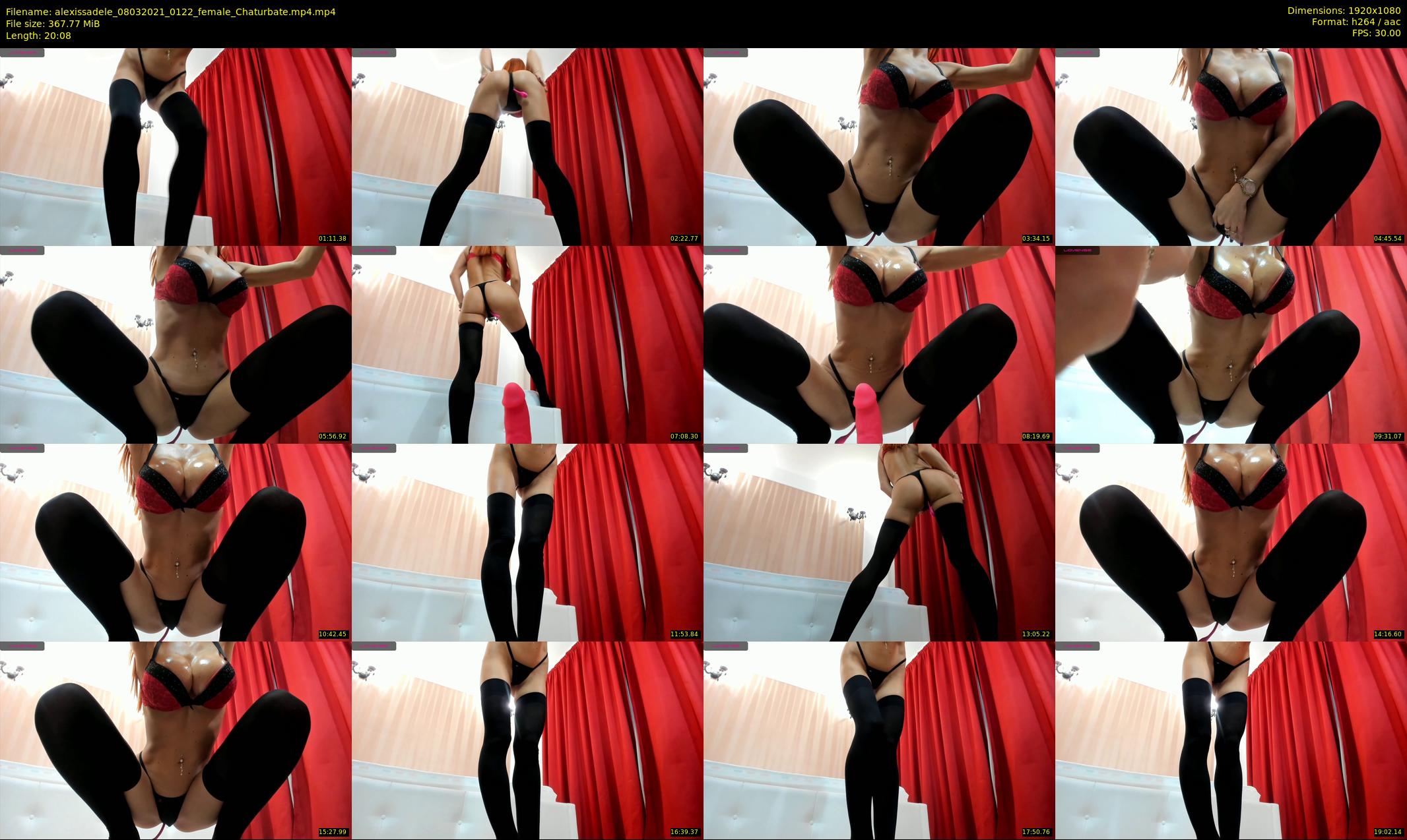 alexissadele — 21 minute Chaturbate female cam show recording, 1080p, Mar 8, 2021