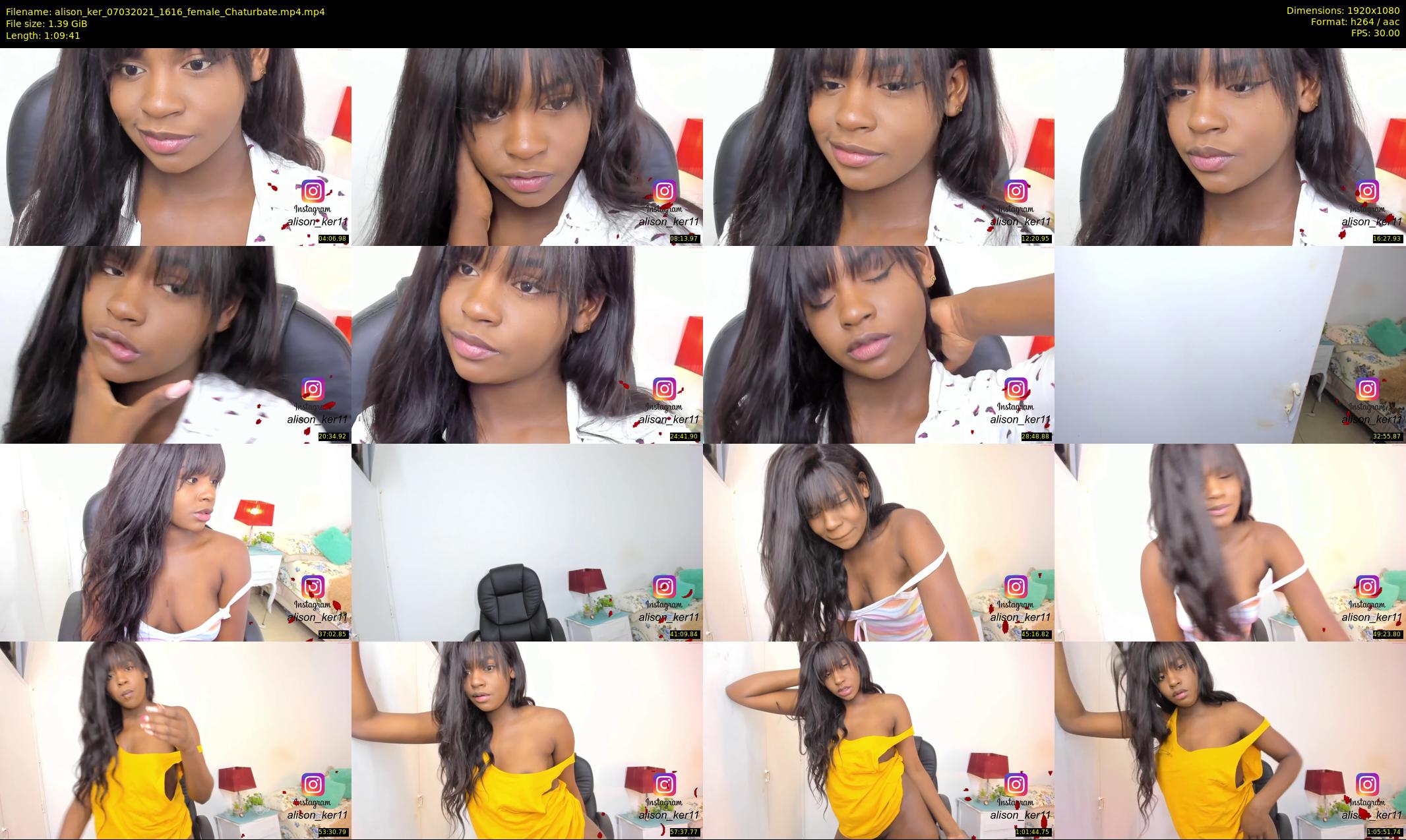 alison_ker — 70 minute Chaturbate female cam show recording, 1080p, Mar 7, 2021