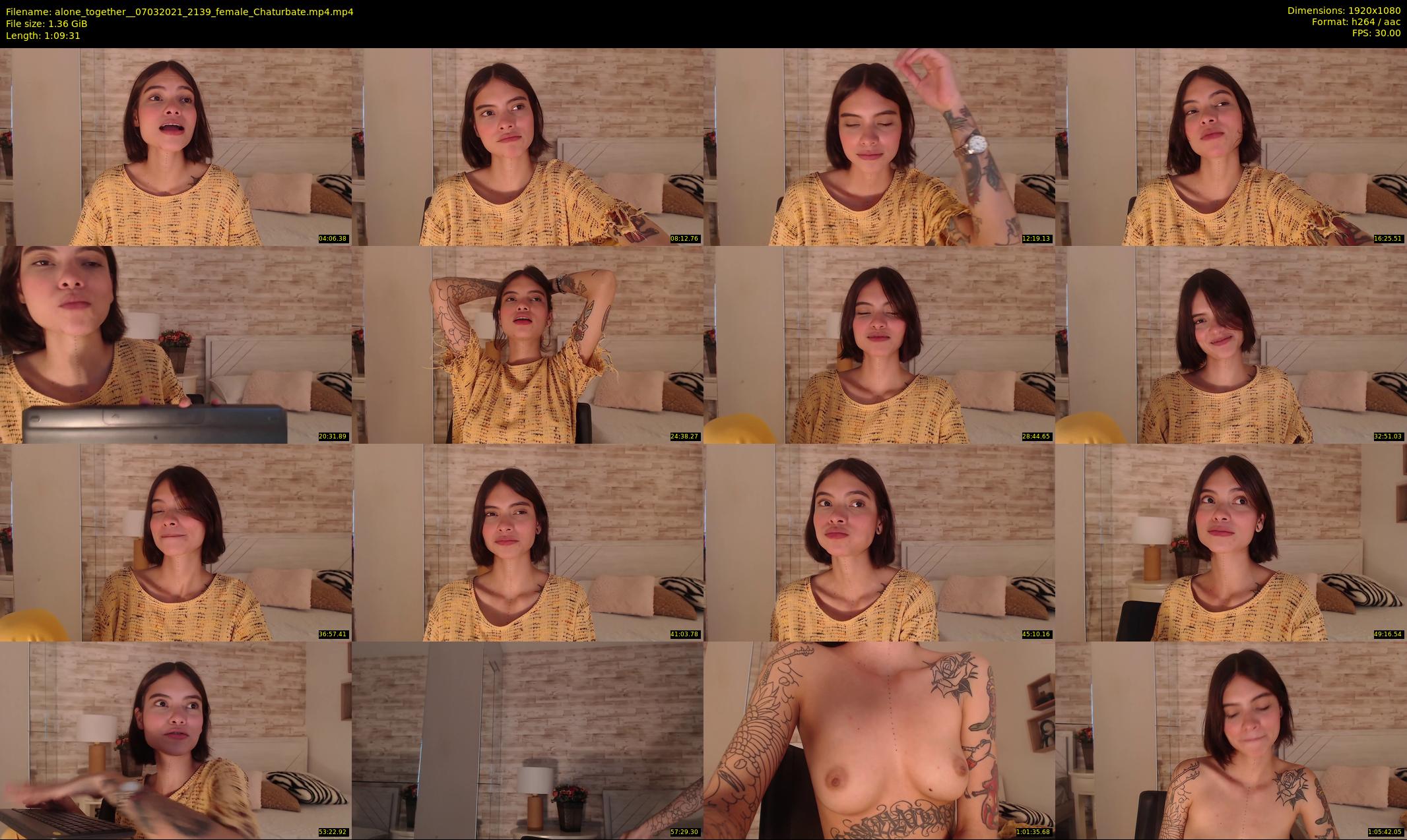 alone_together_ — 70 minute Chaturbate female cam show recording, 1080p, Mar 7, 2021